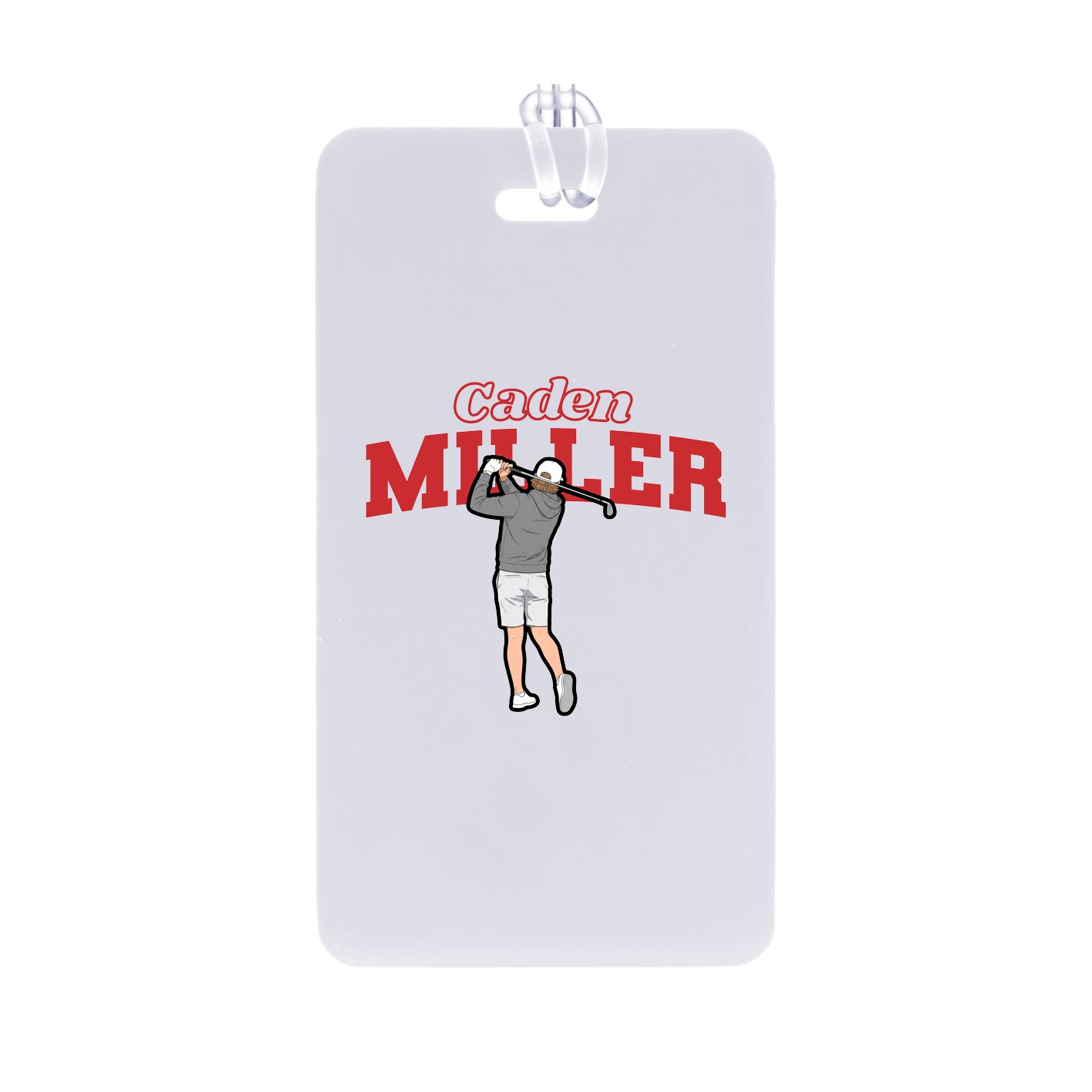Bag Tag — Name Arch in Classic