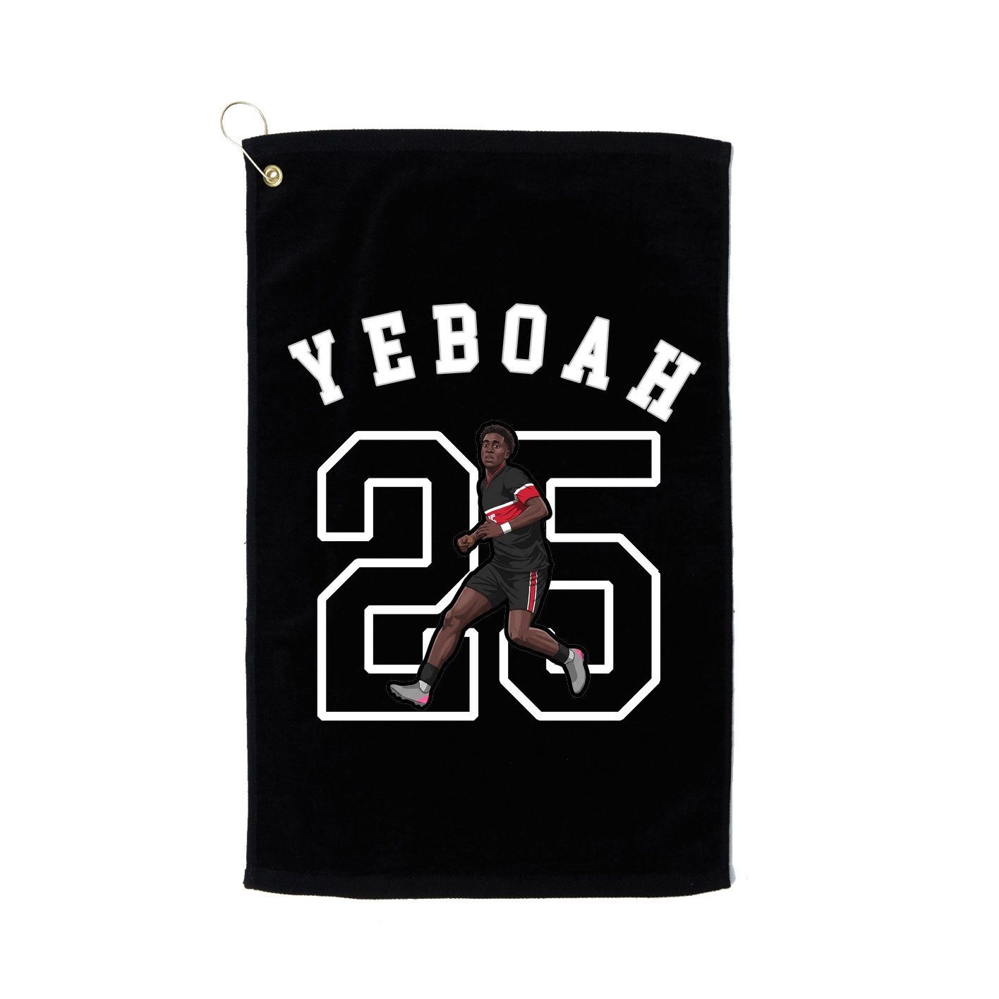 Golf Towel — Shirsey Arch in Black