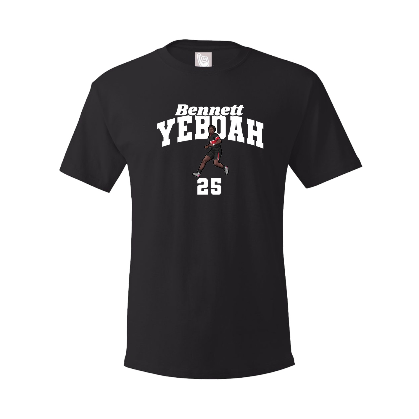 Youth Tee — Signature Arch in Black