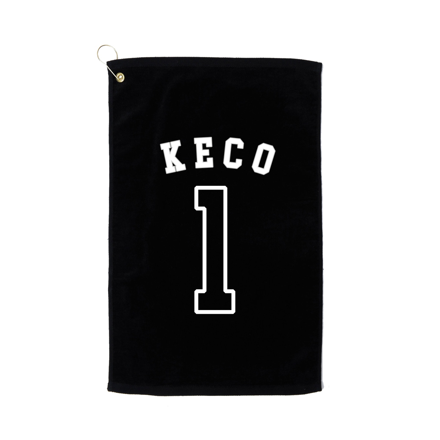Golf Towel — Shirsey Arch in Black