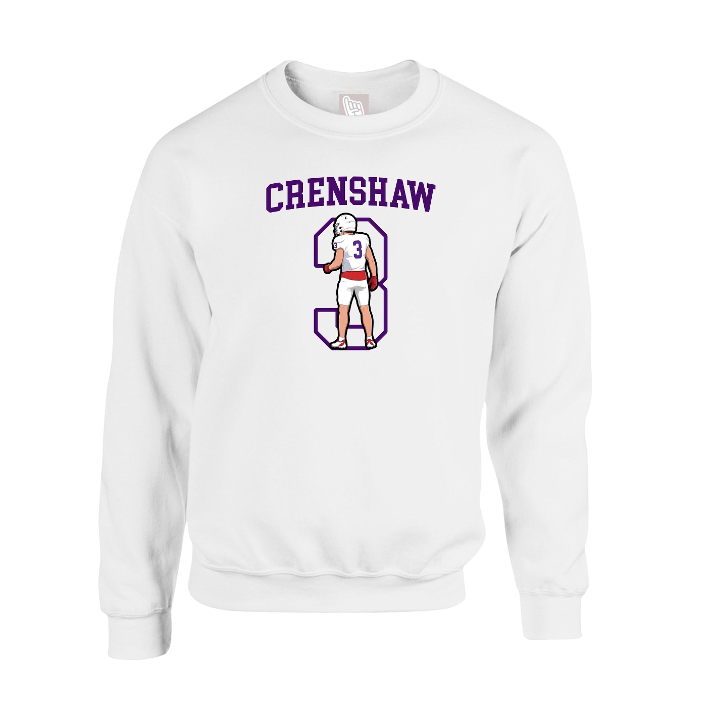 Fleece Crew — Shirsey in White