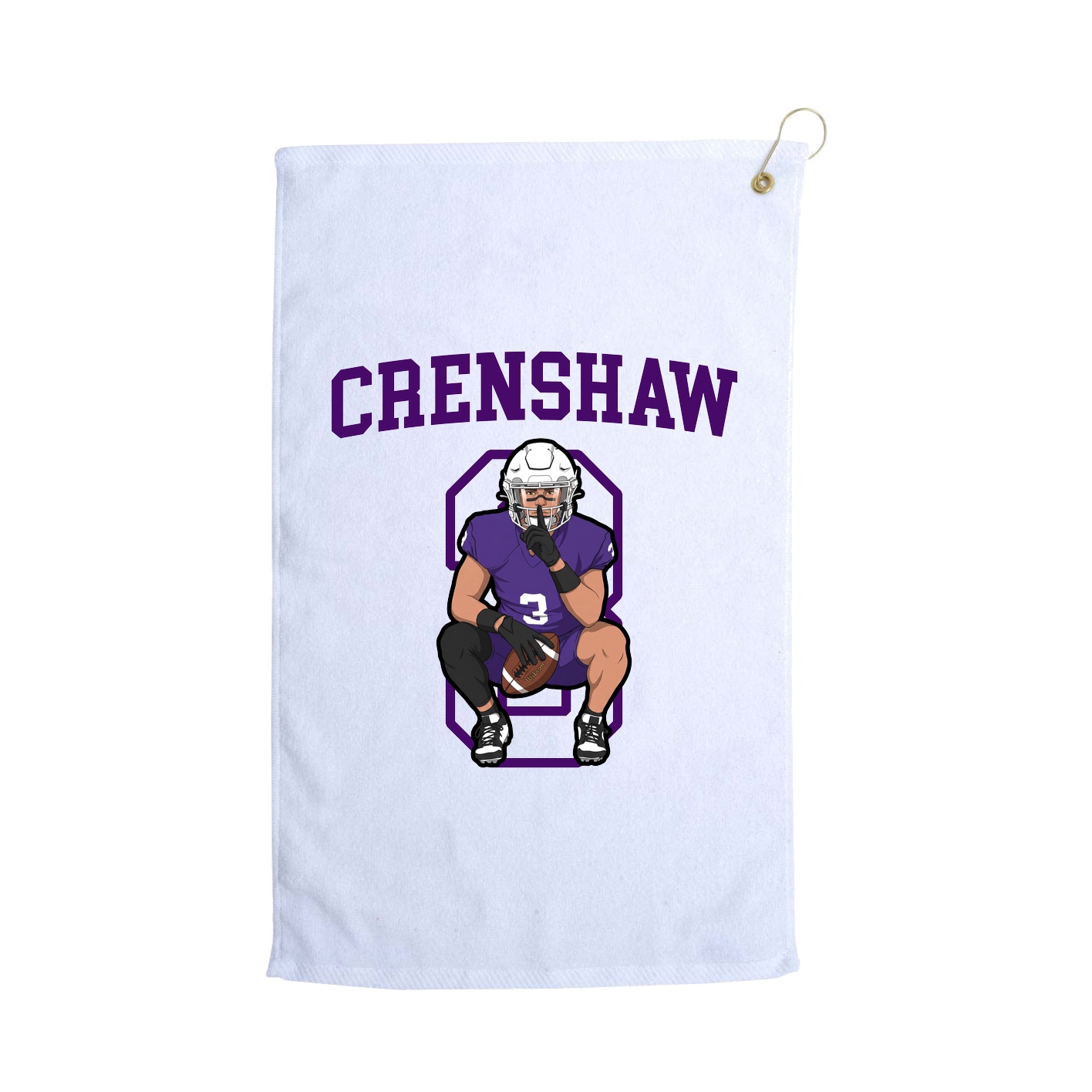 Golf Towel — Shirsey in White