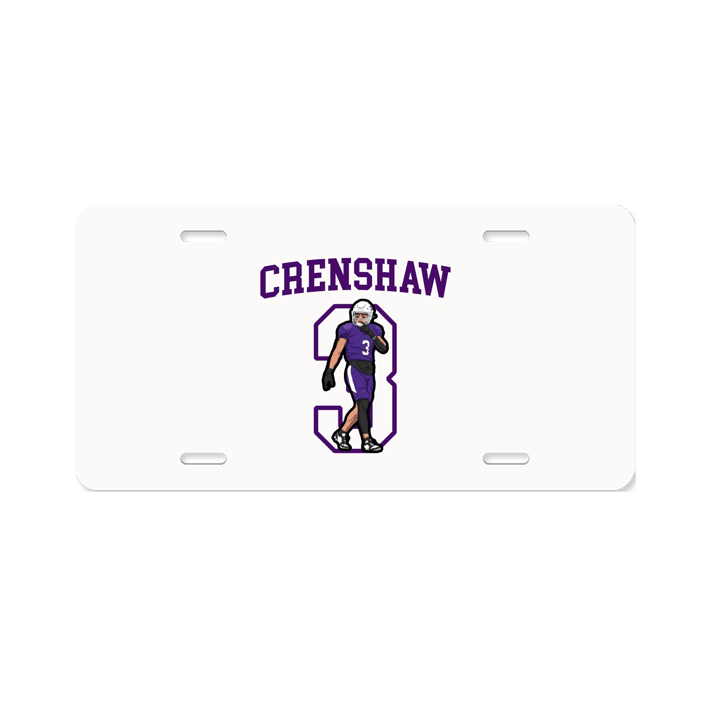 Aluminum License Plate