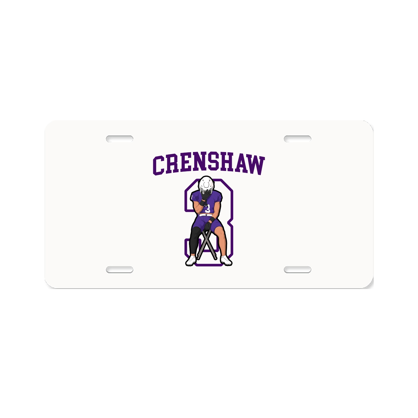 Aluminum License Plate