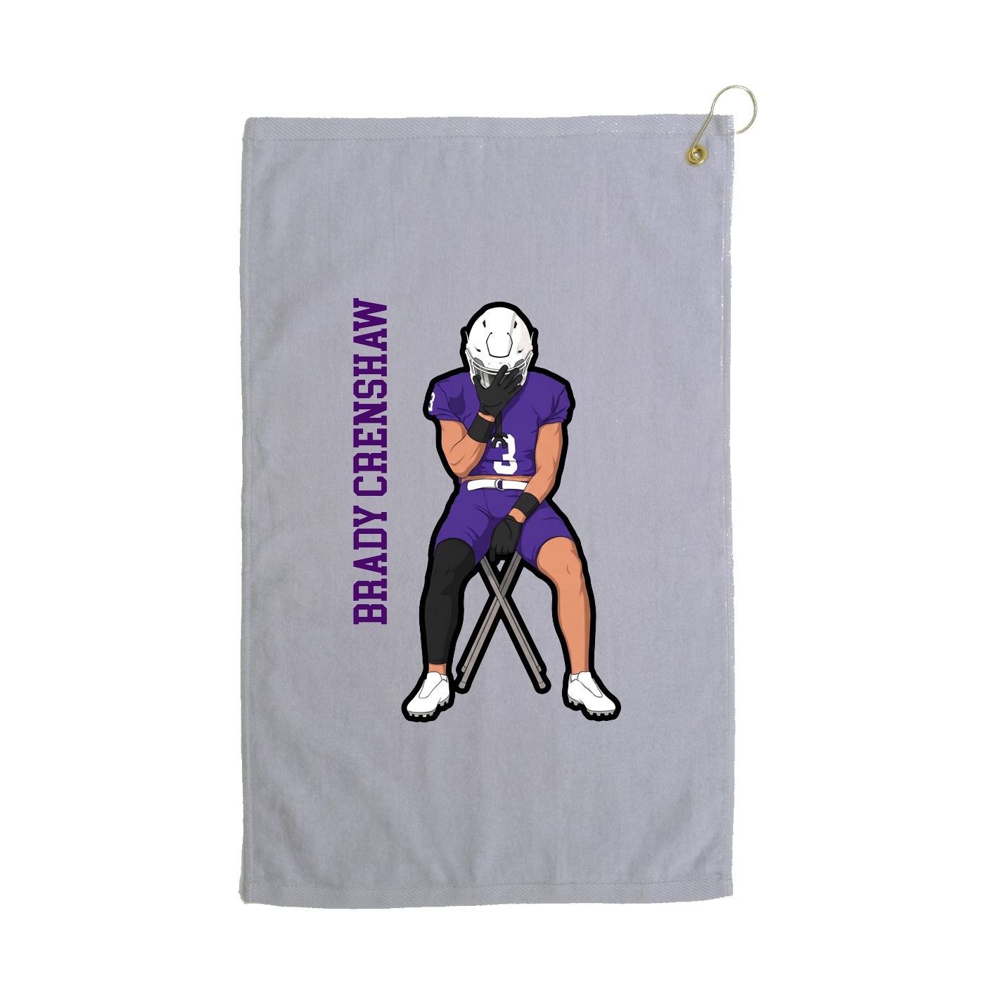 Terry Velour Golf Towel