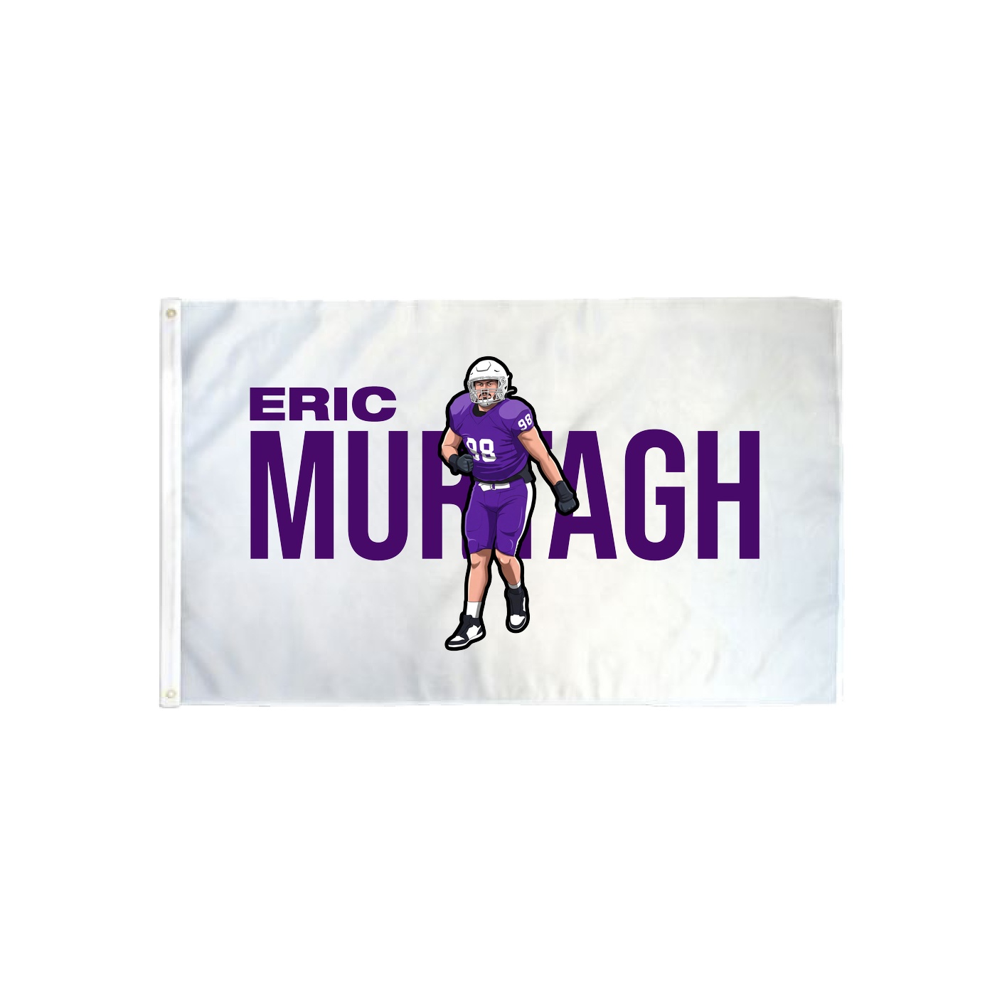3x5 Flag — Player Name in Classic