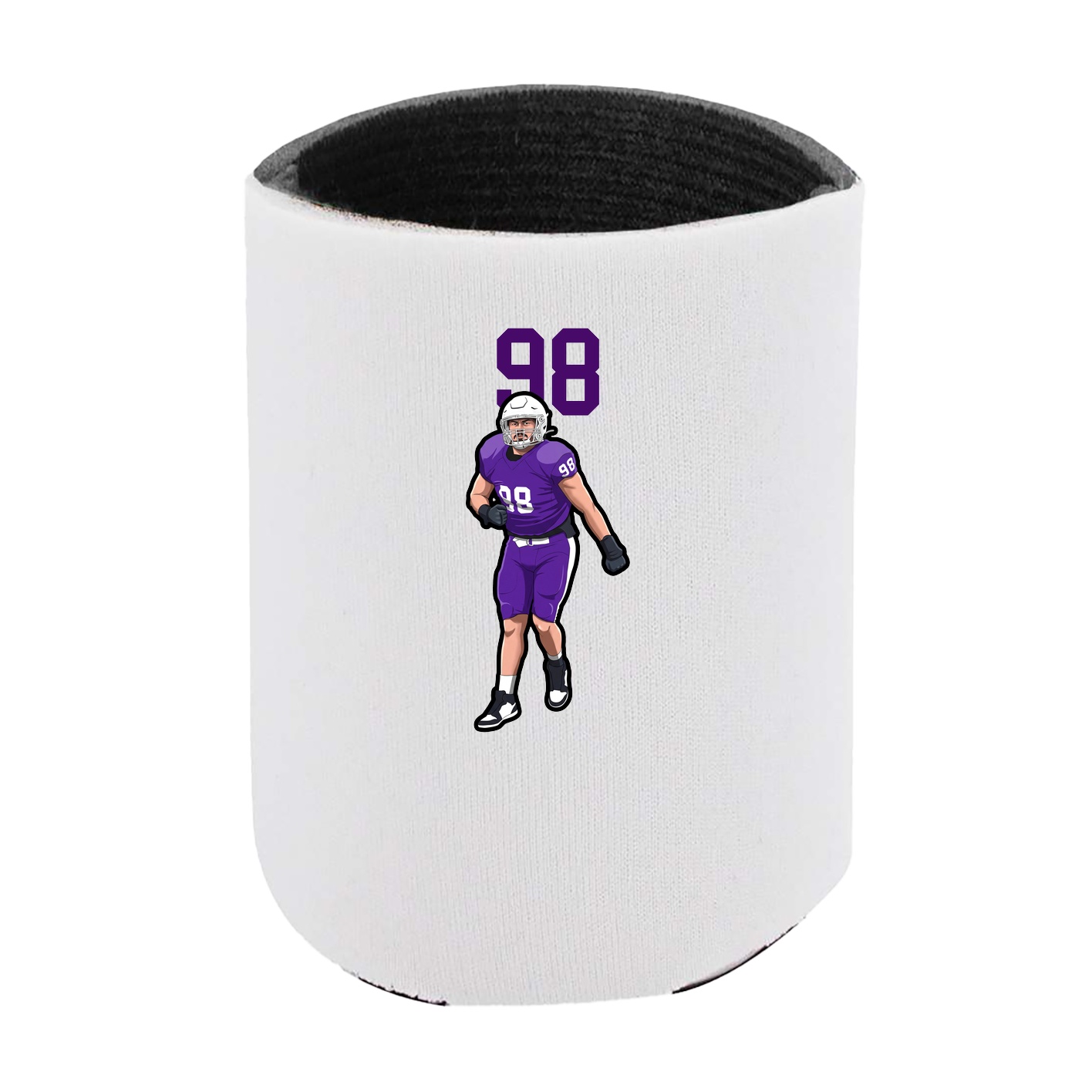 Can Holder — Number Top in White