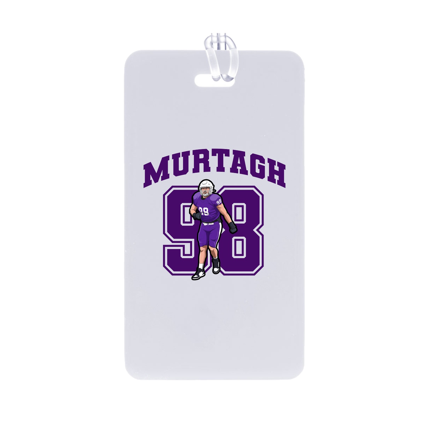 Bag Tag — Number in Classic