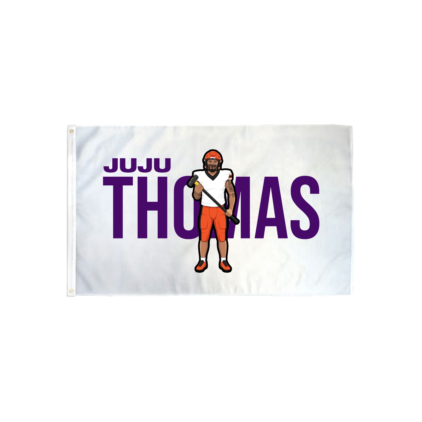 3x5 Flag — Player Name in Classic