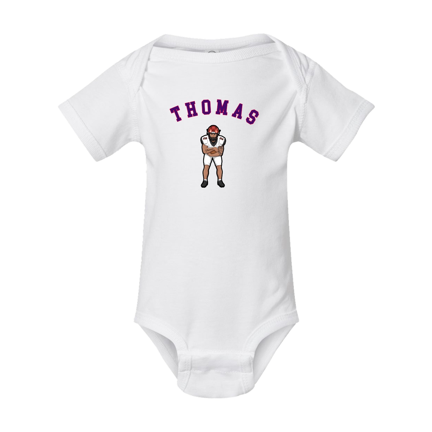 Baby Onesie — Shirsey Arch in White