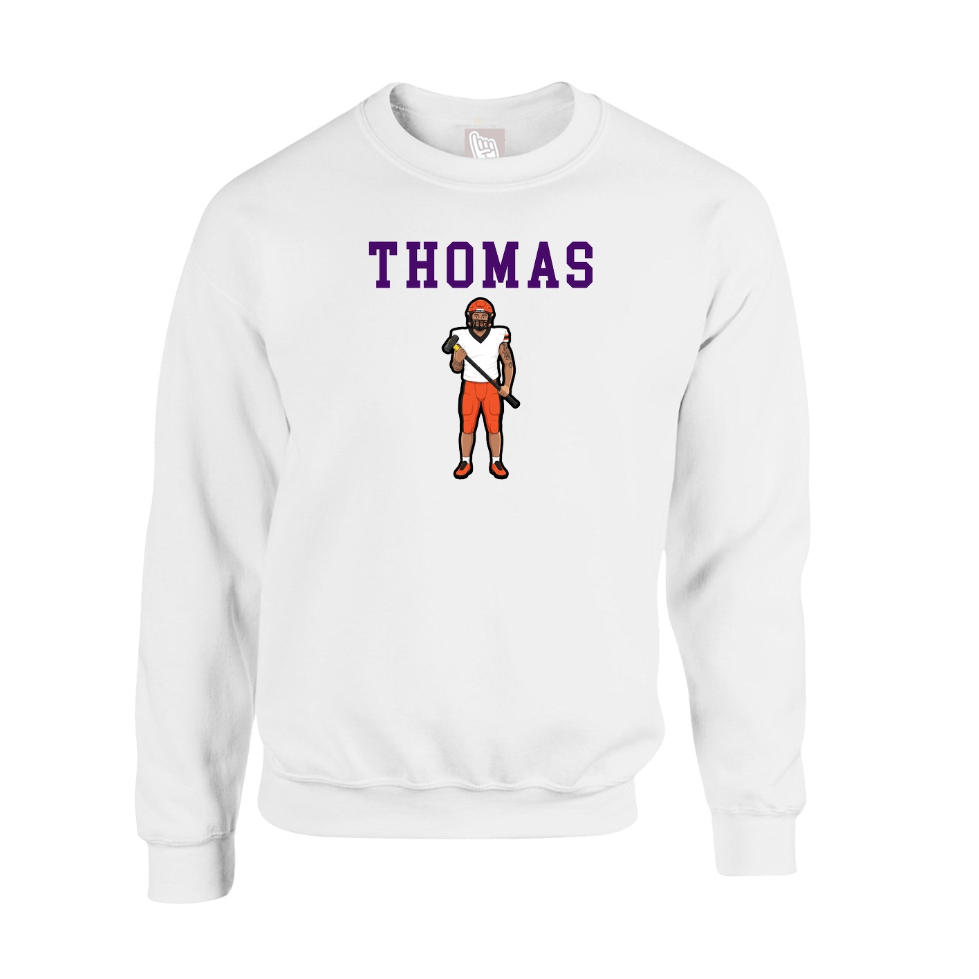 Fleece Crew — Shirsey in White
