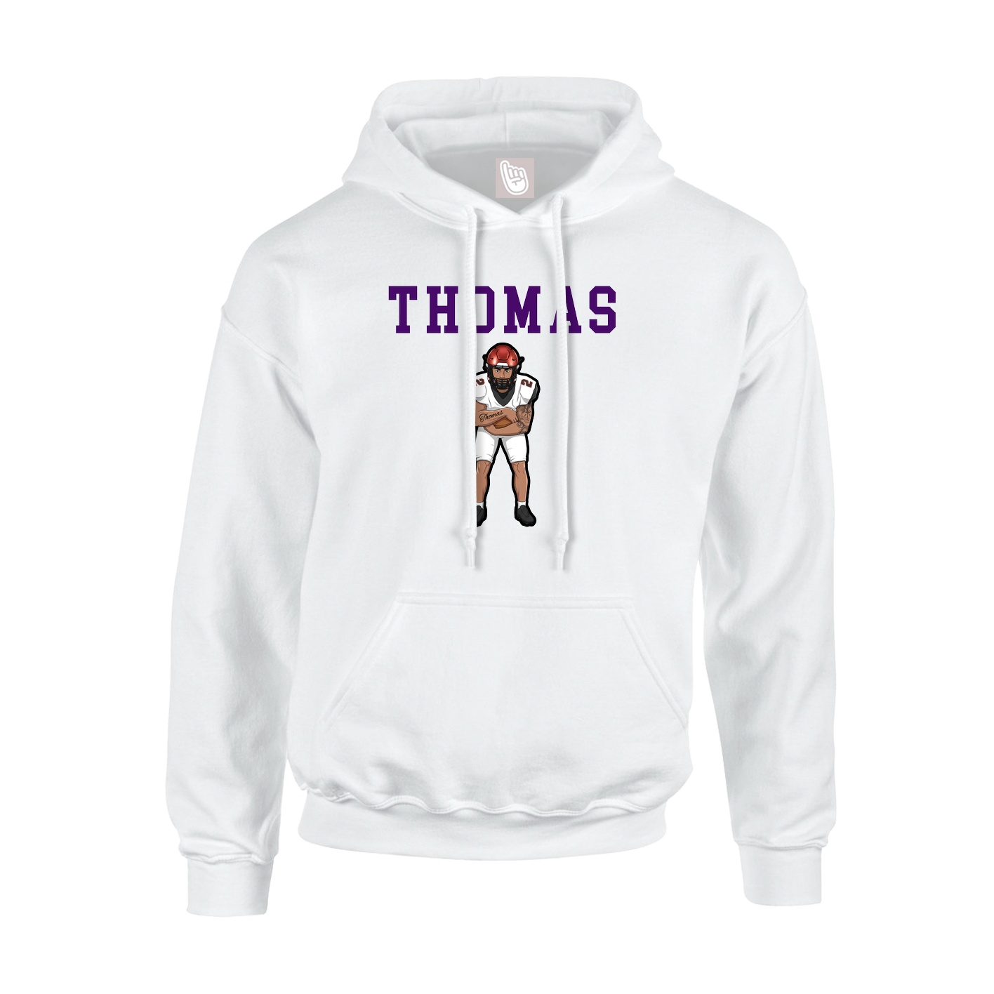 Youth Hoodie — Shirsey in White