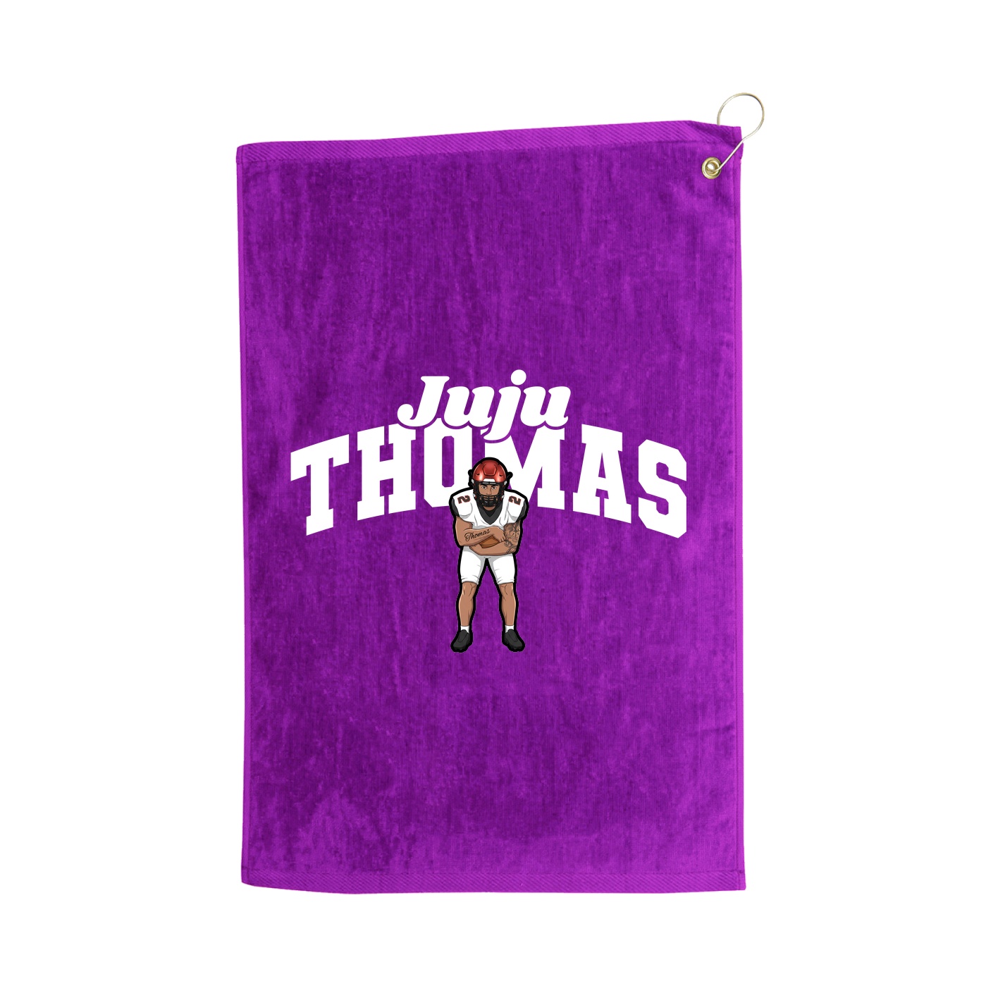 Golf Towel — Signature Arch in Purple