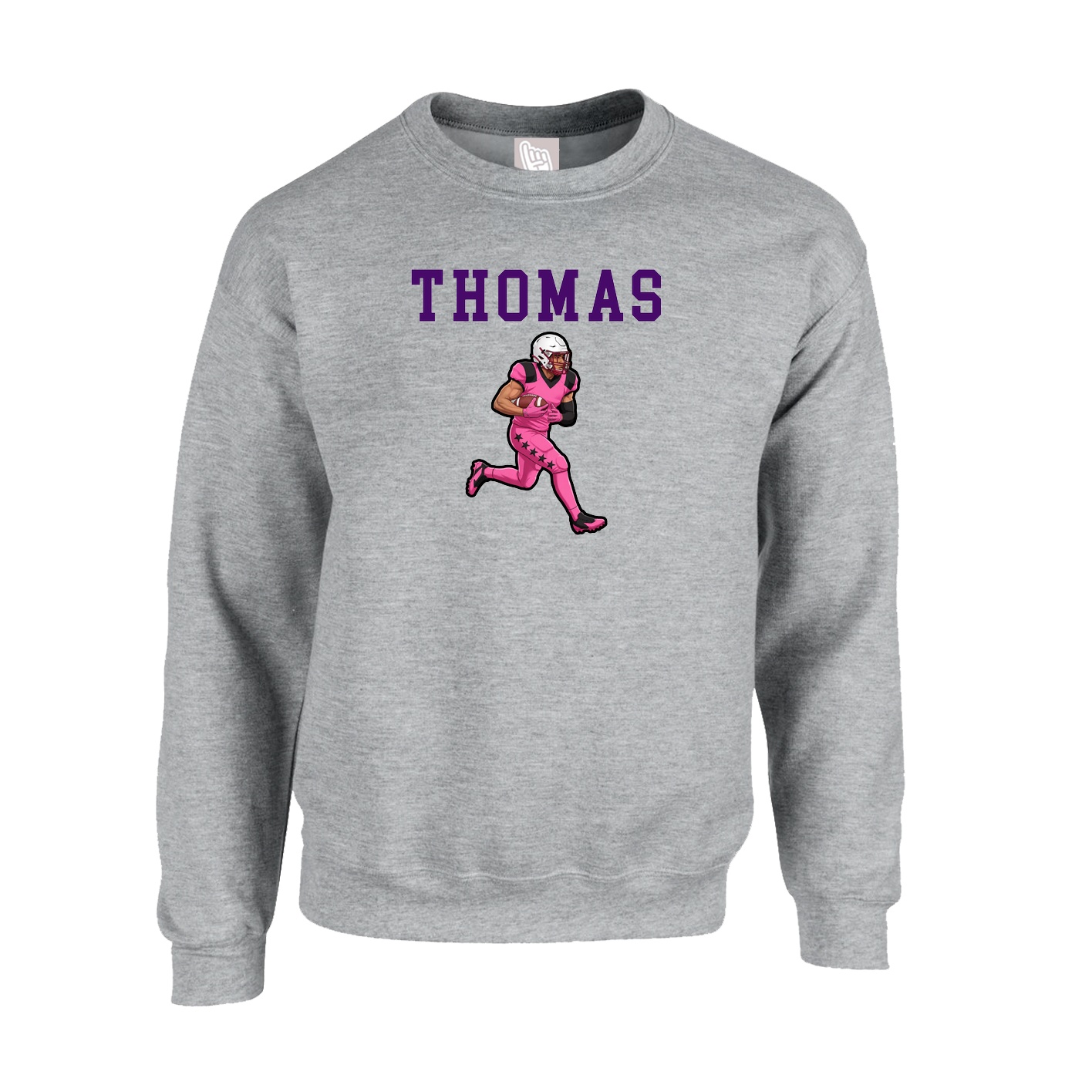 Fleece Crew — Shirsey in Grey