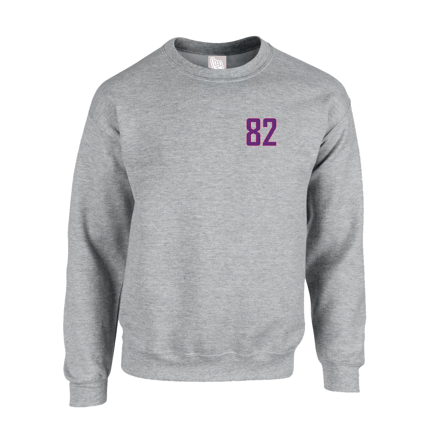 Fleece Crew — Front Shirsy in Grey