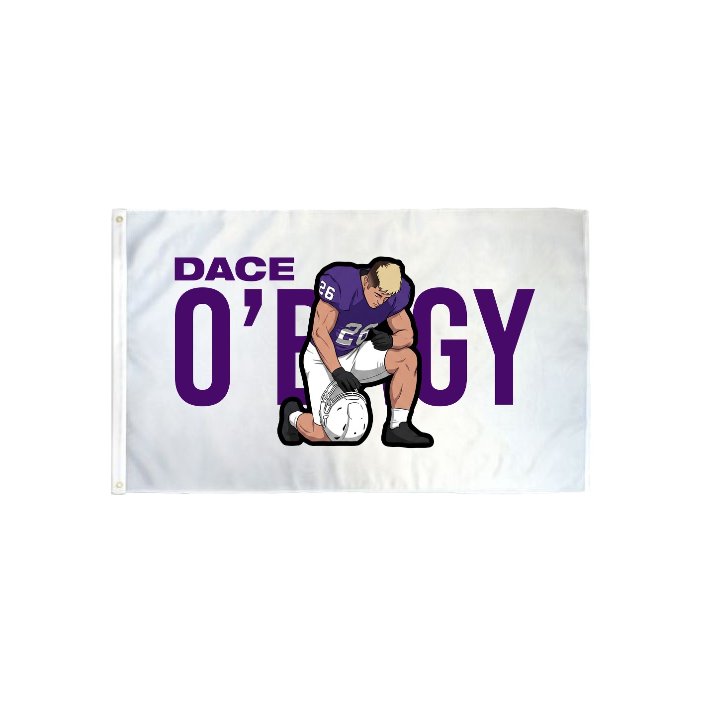 3x5 Flag — Player Name in Classic