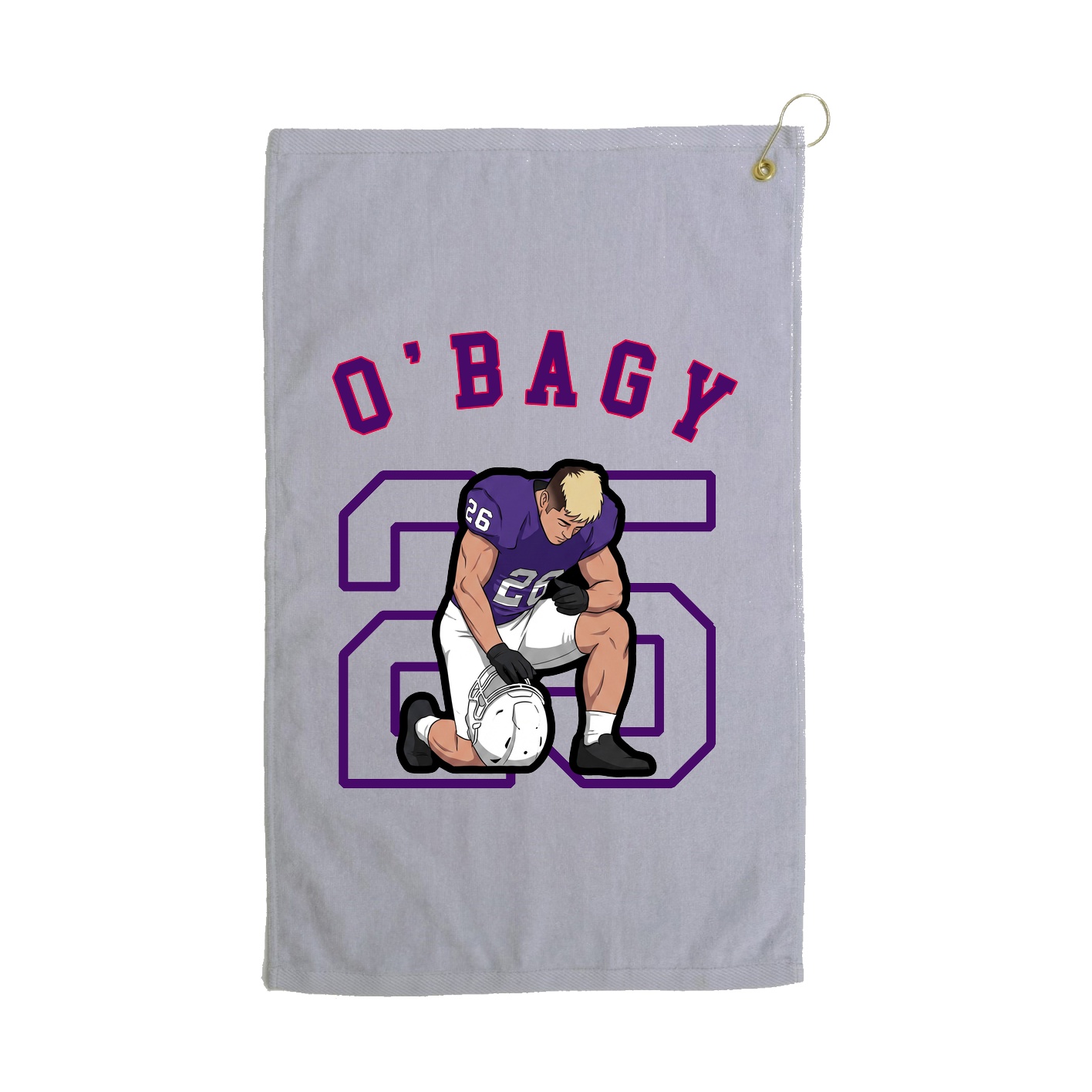 Golf Towel — Shirsey Arch in Grey