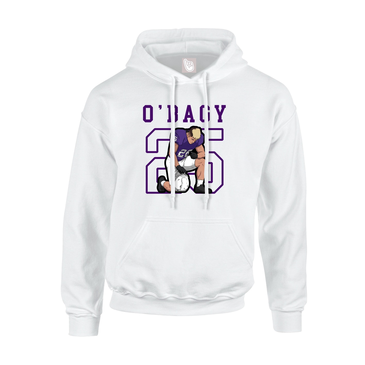Youth Hoodie — Shirsey in White