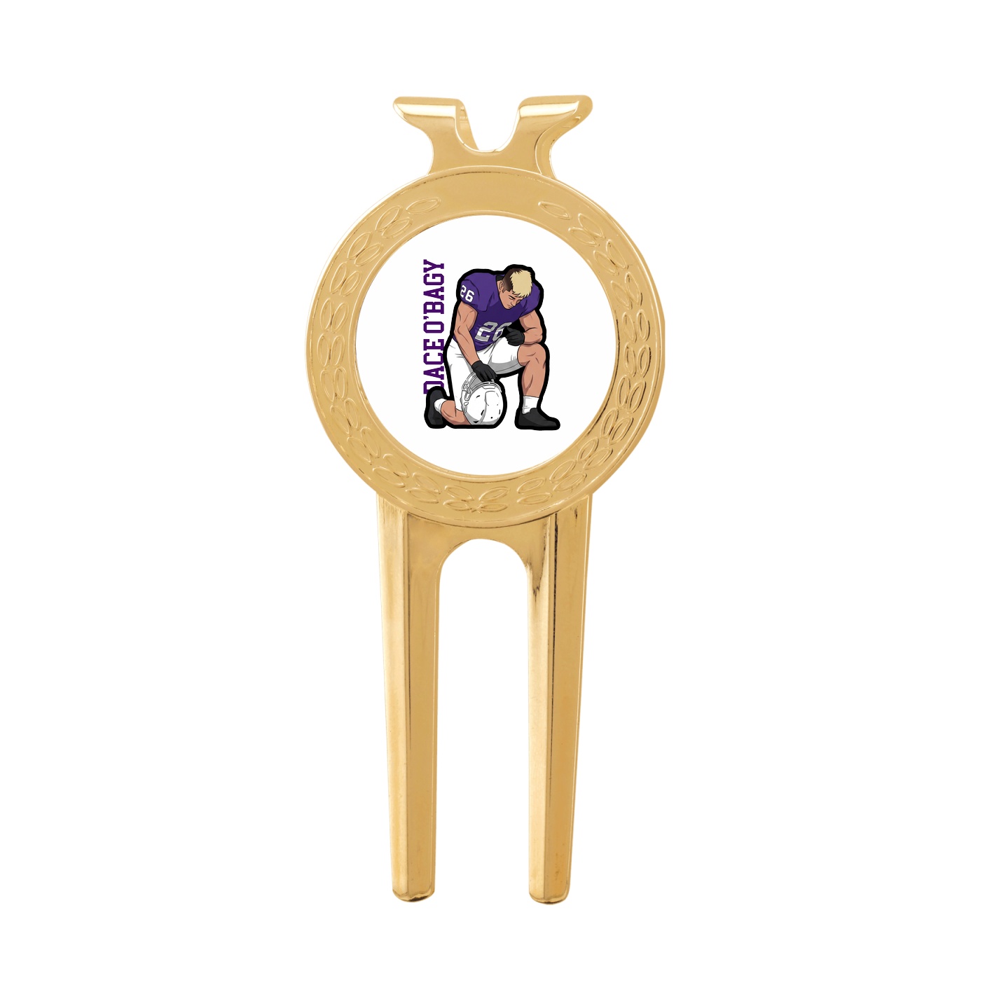 Divot Tool with Ball Marker — Name Vertical in Classic
