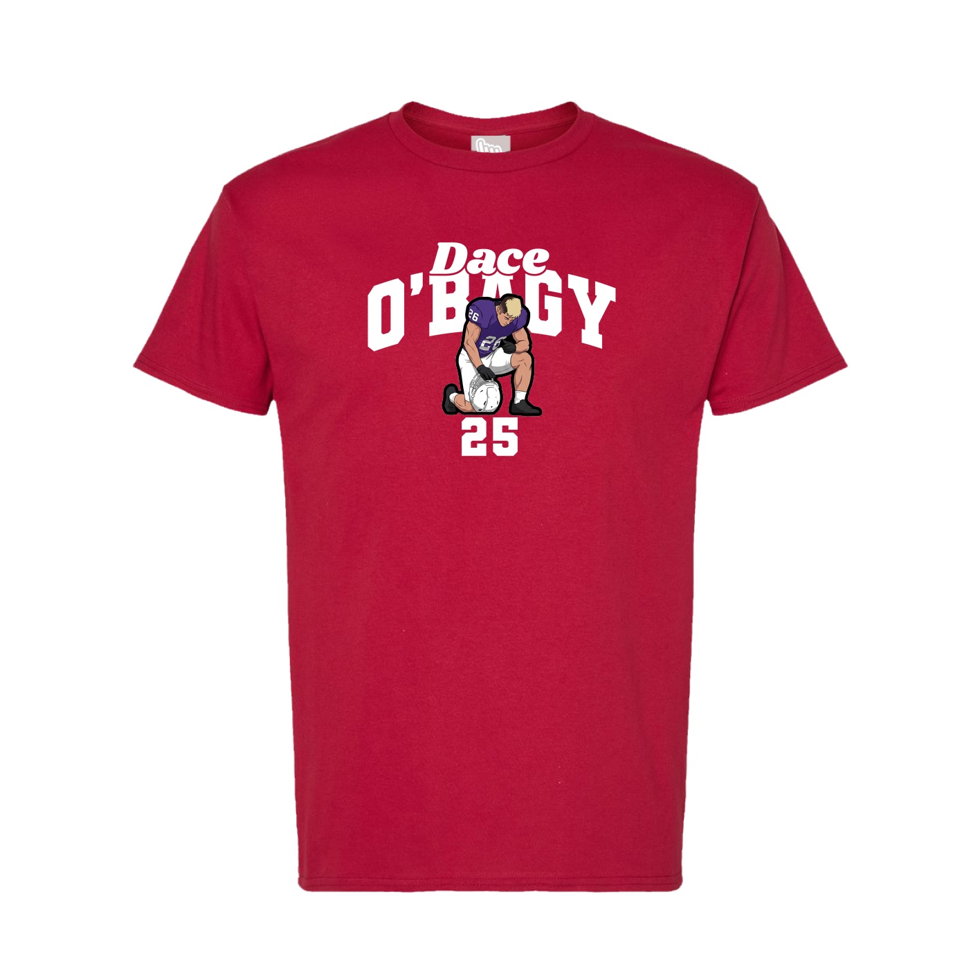 Tee — Signature Arch in Crimson