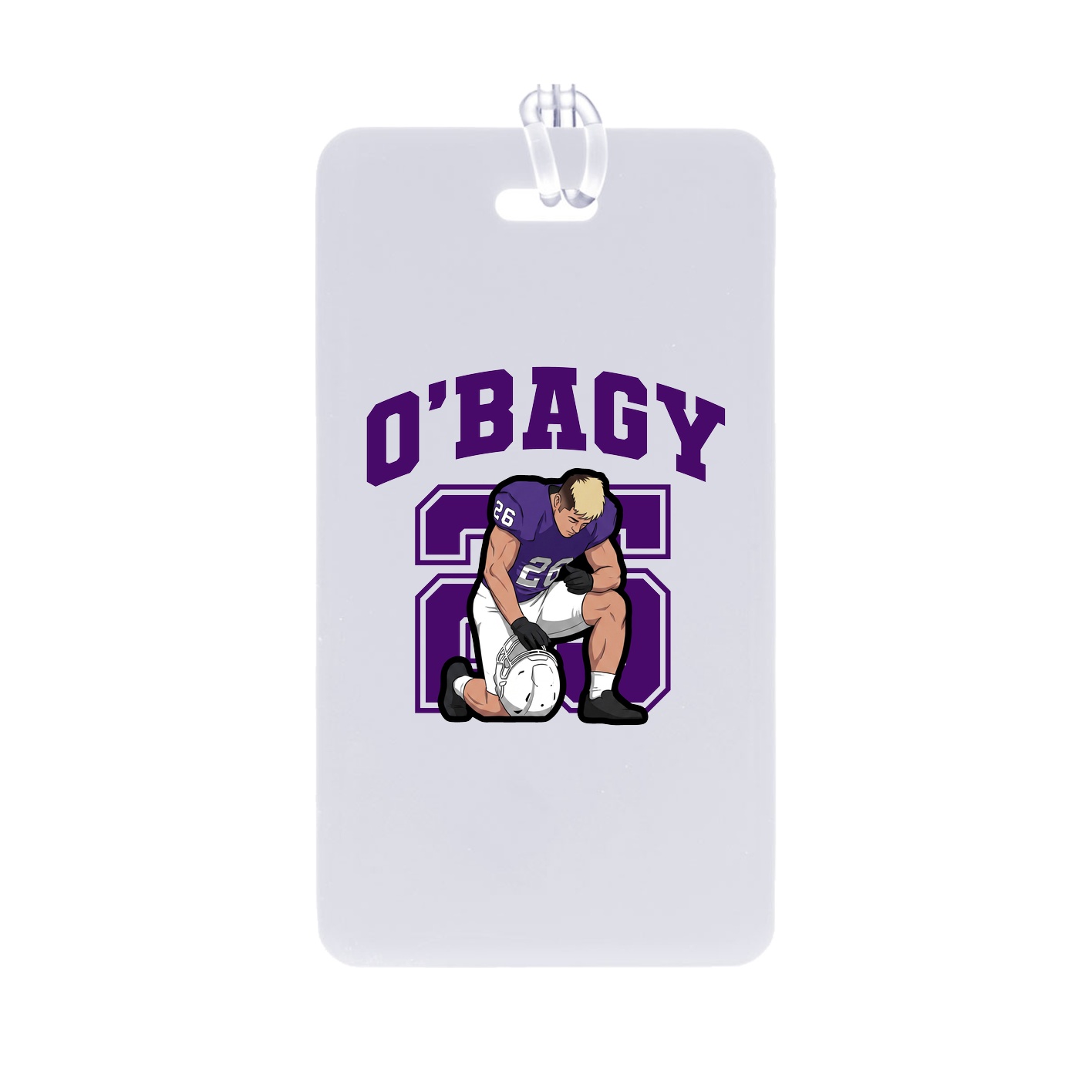 Bag Tag — Number in Classic