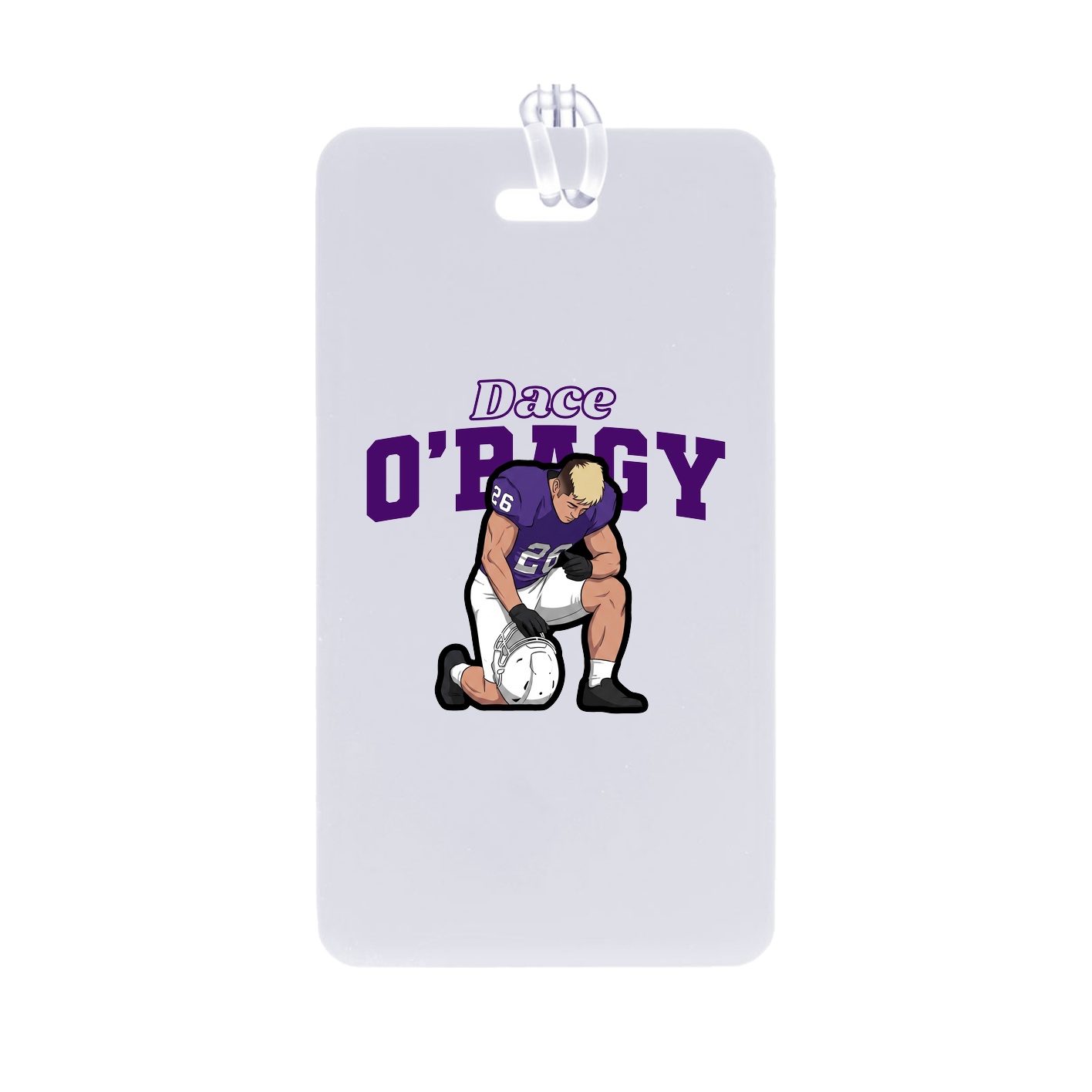 Bag Tag — Name Arch in Classic