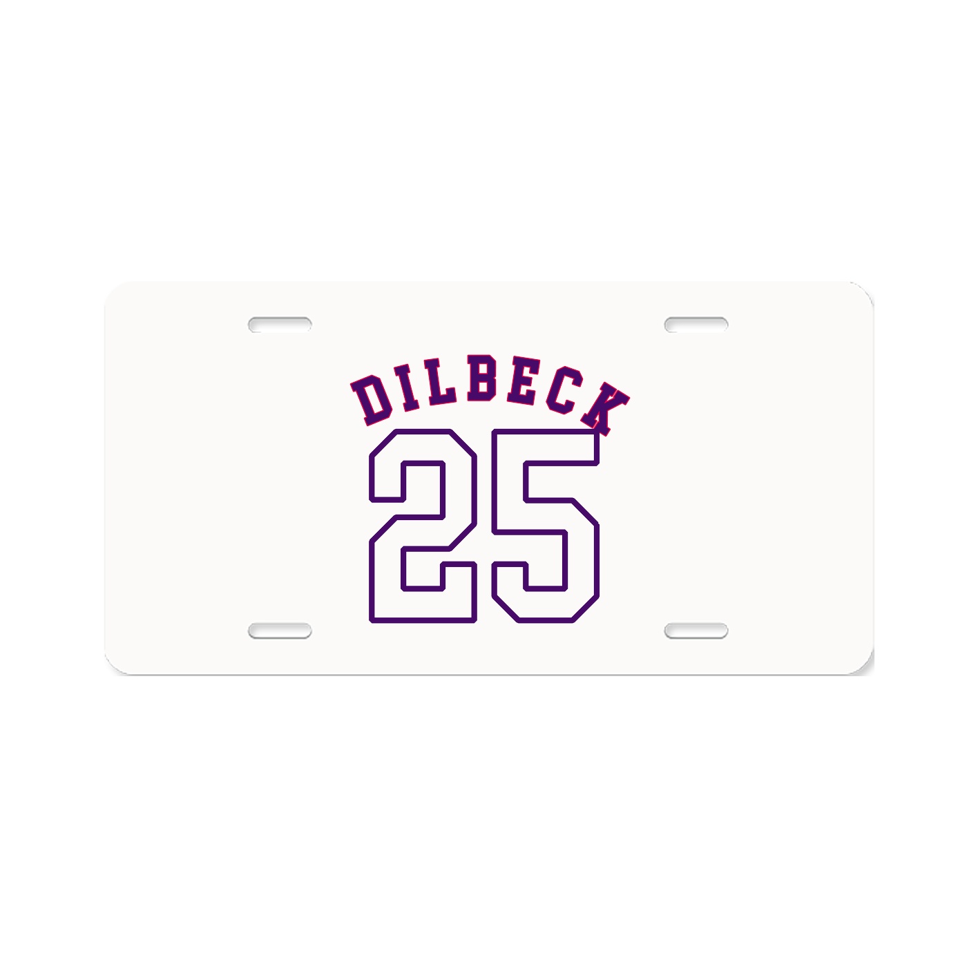 License Plate — Shirsey Arch in Classic