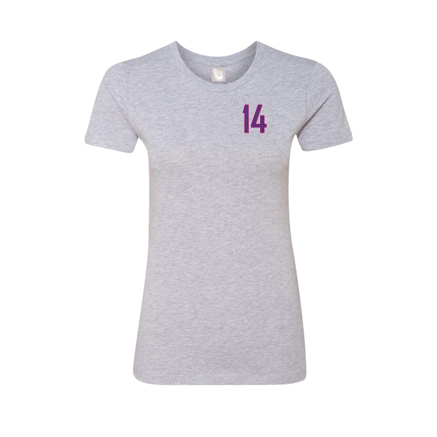 Womens Tee — Front Shirsy in Grey