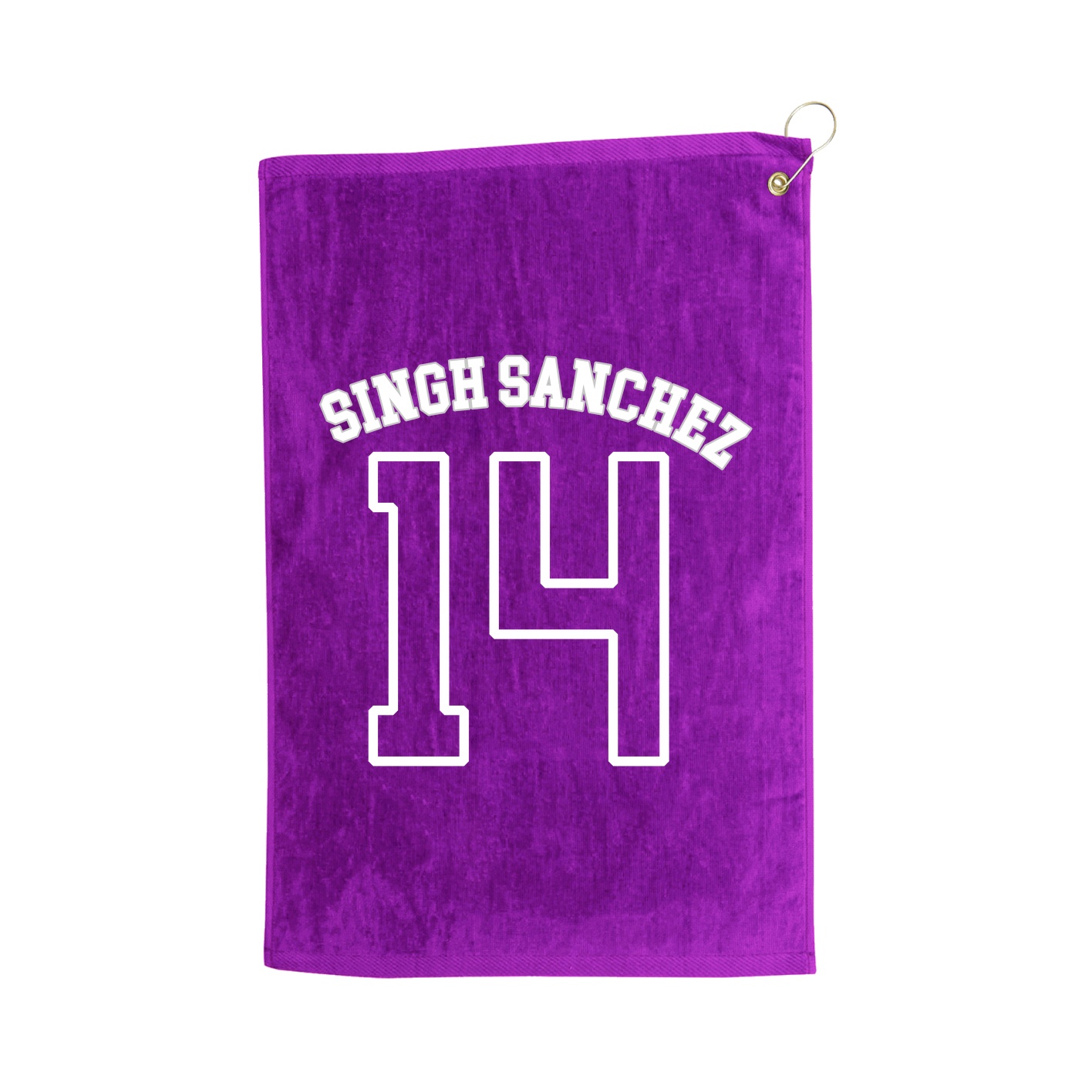Golf Towel — Shirsey Arch in Purple