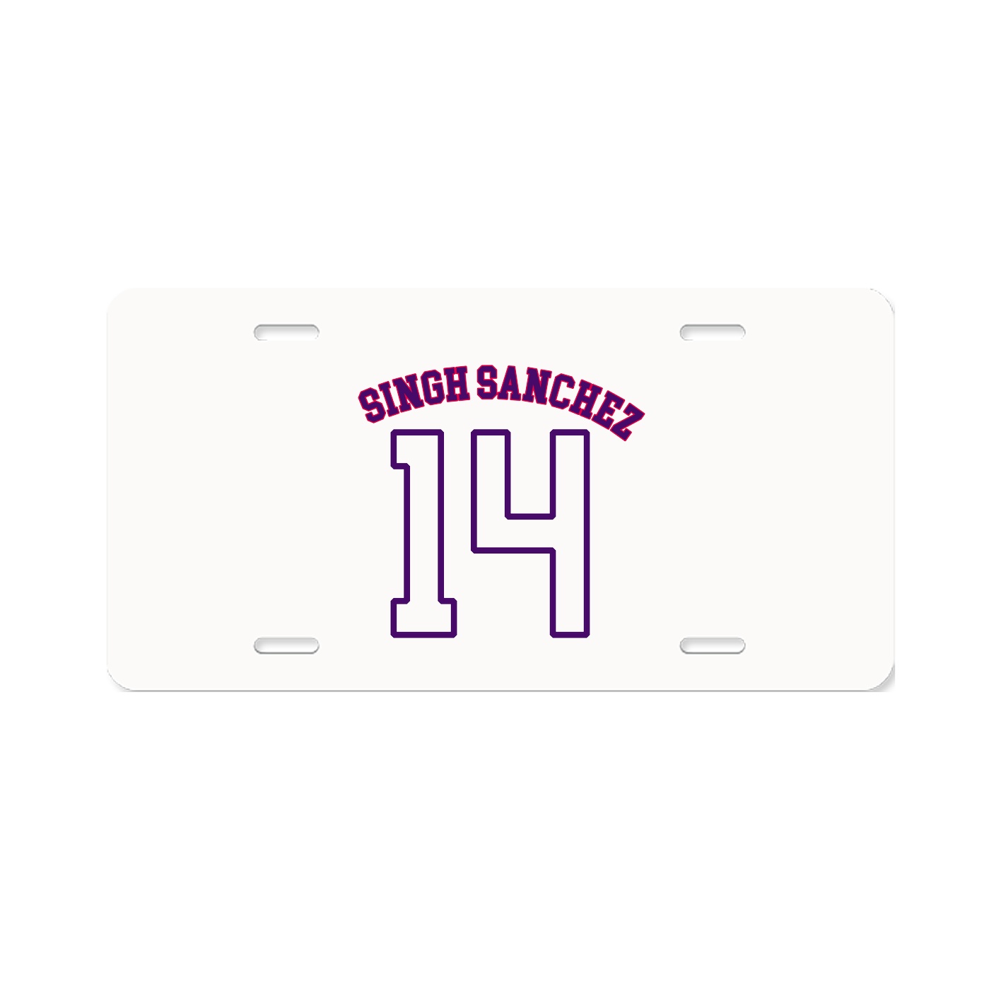 License Plate — Shirsey Arch in Classic