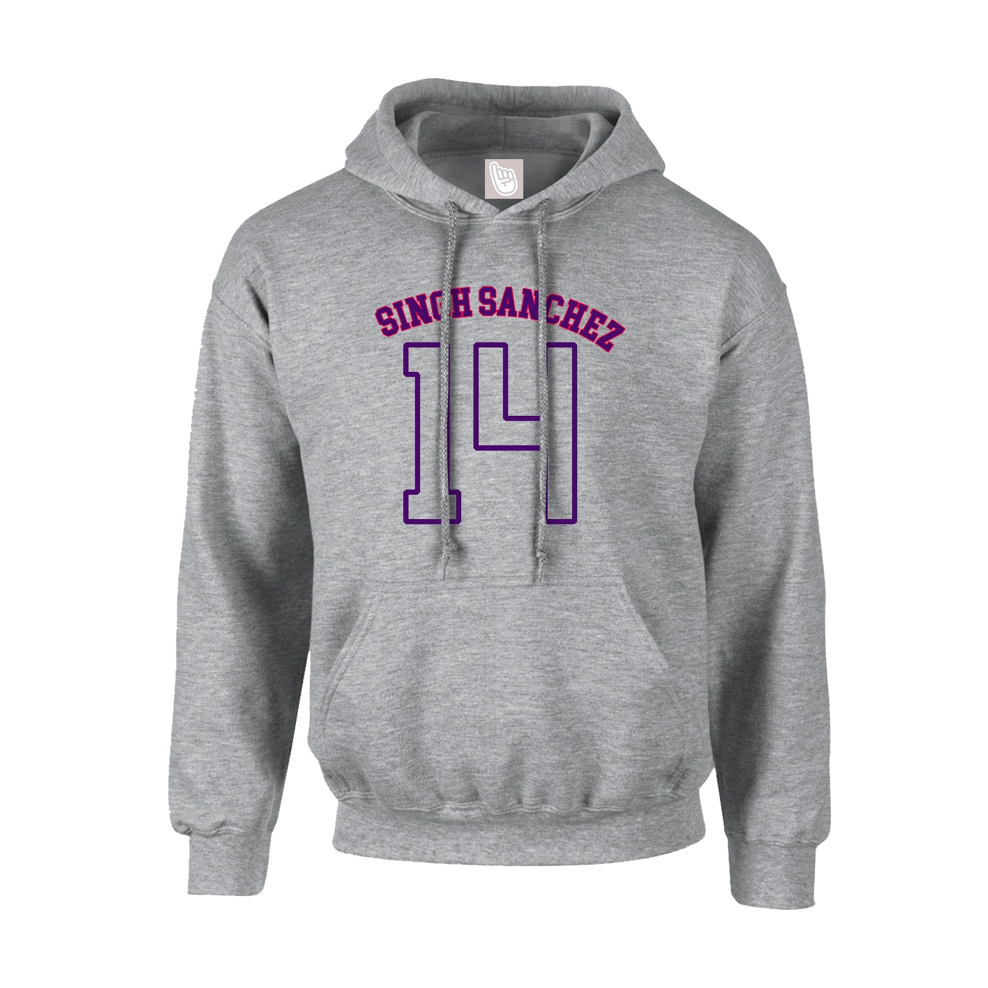 Hoodie — Shirsey Arch in Grey