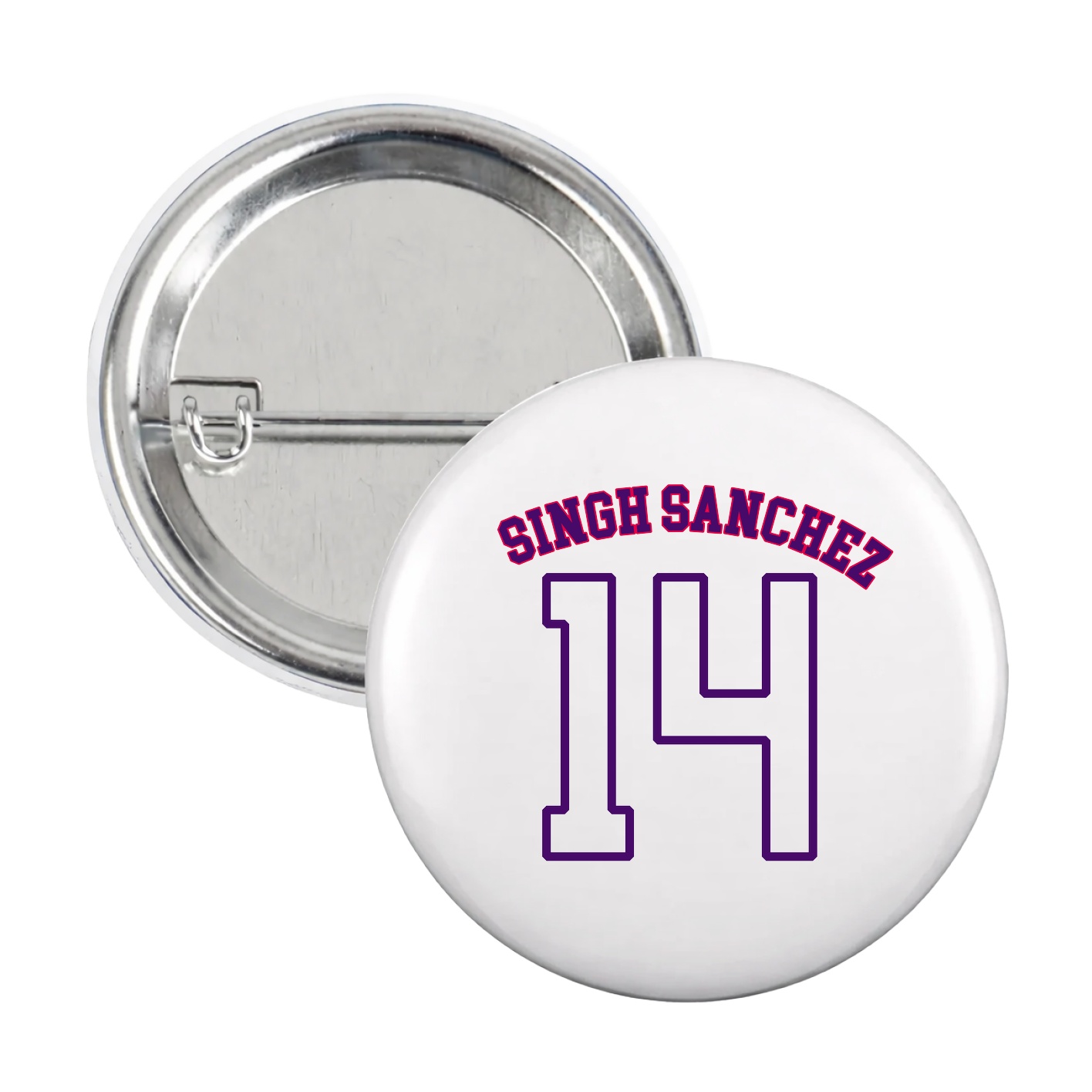 Game Day Button — Shirsey Arch in White