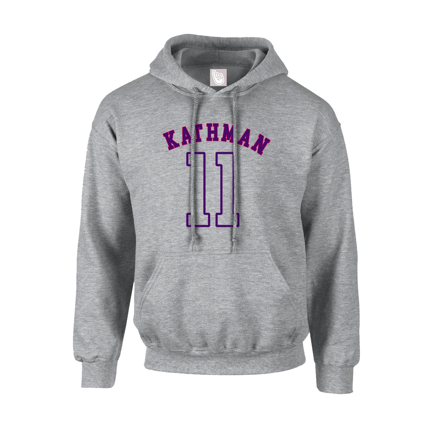 Youth Hoodie — Shirsey Arch in Grey