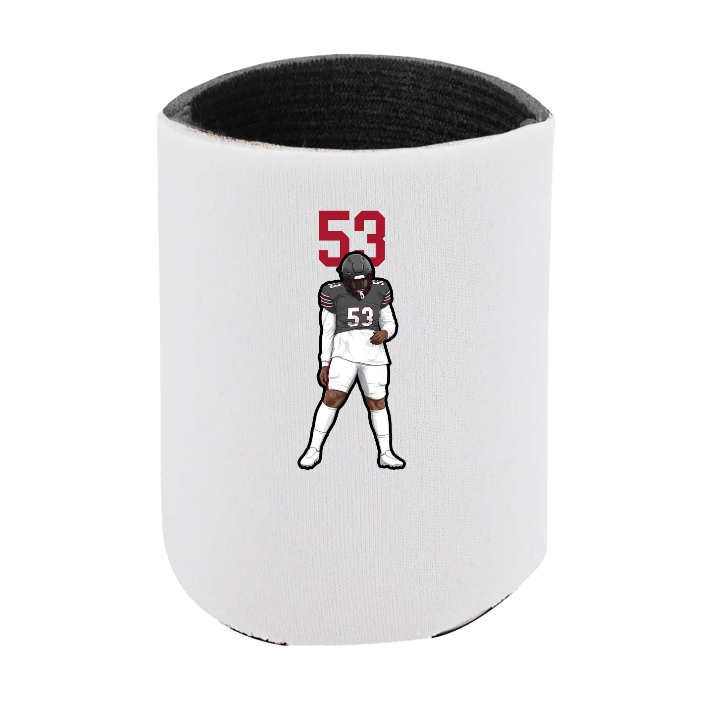 Can Holder — Number Top in White