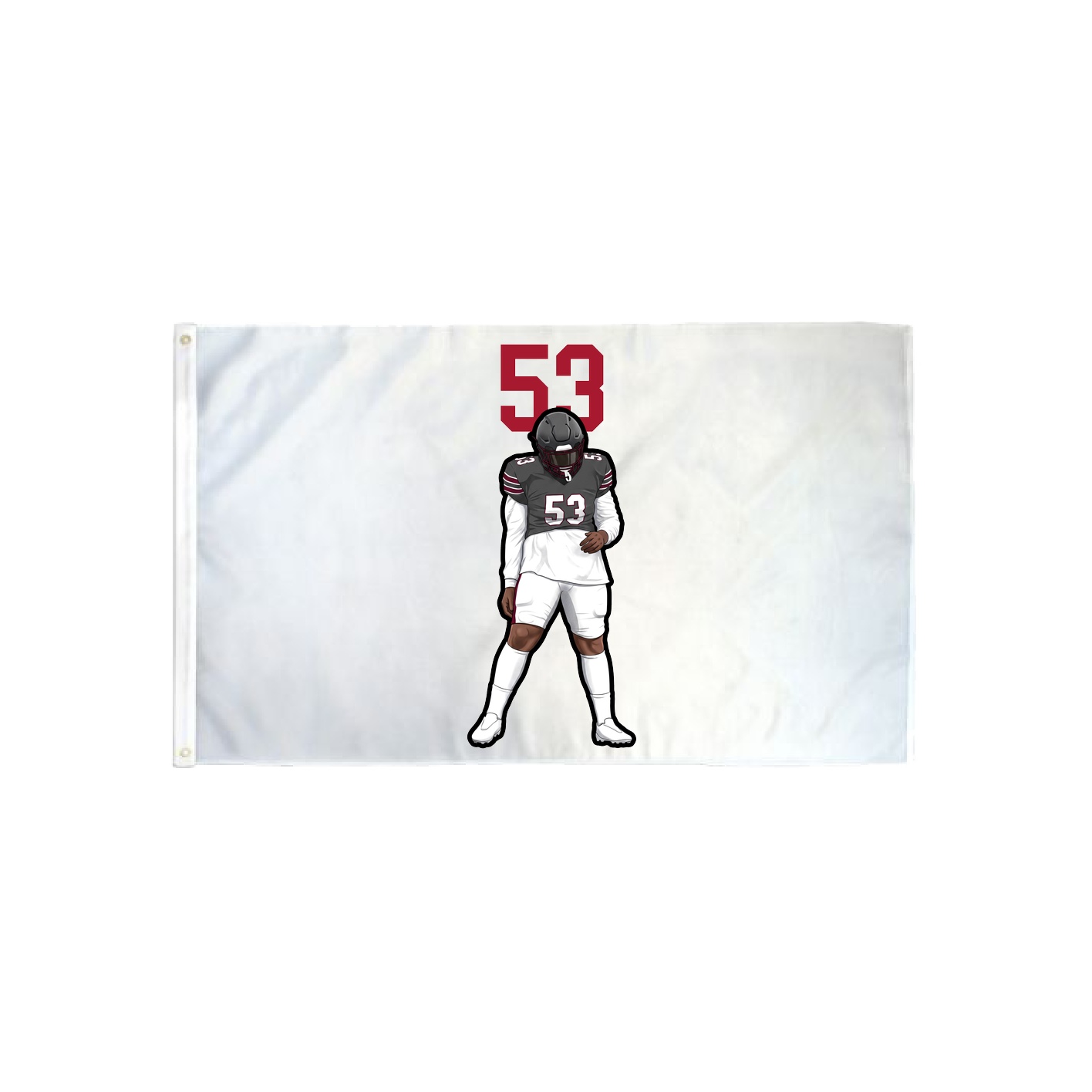 3x5 Flag — Number Top in Classic