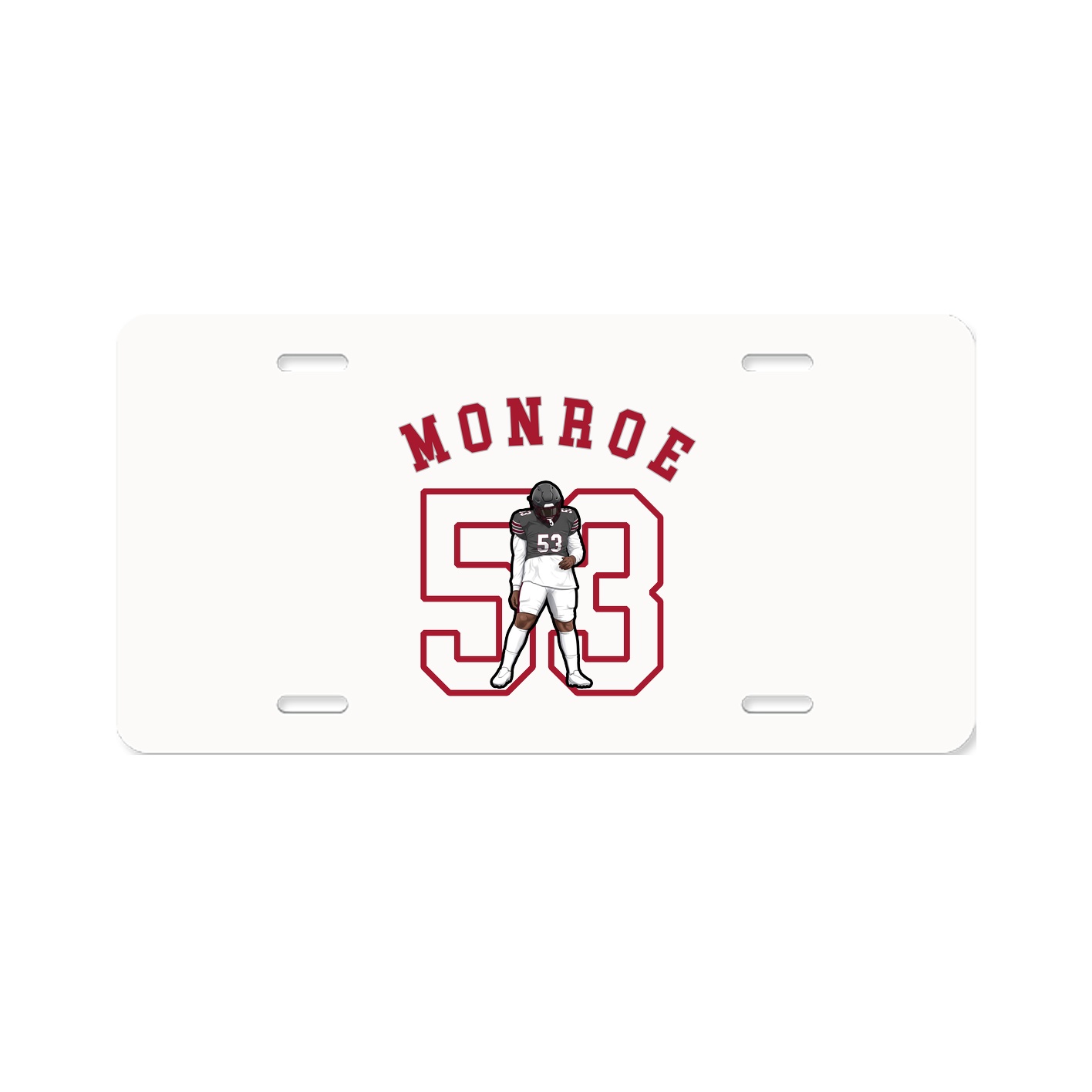 License Plate — Shirsey Arch in Classic