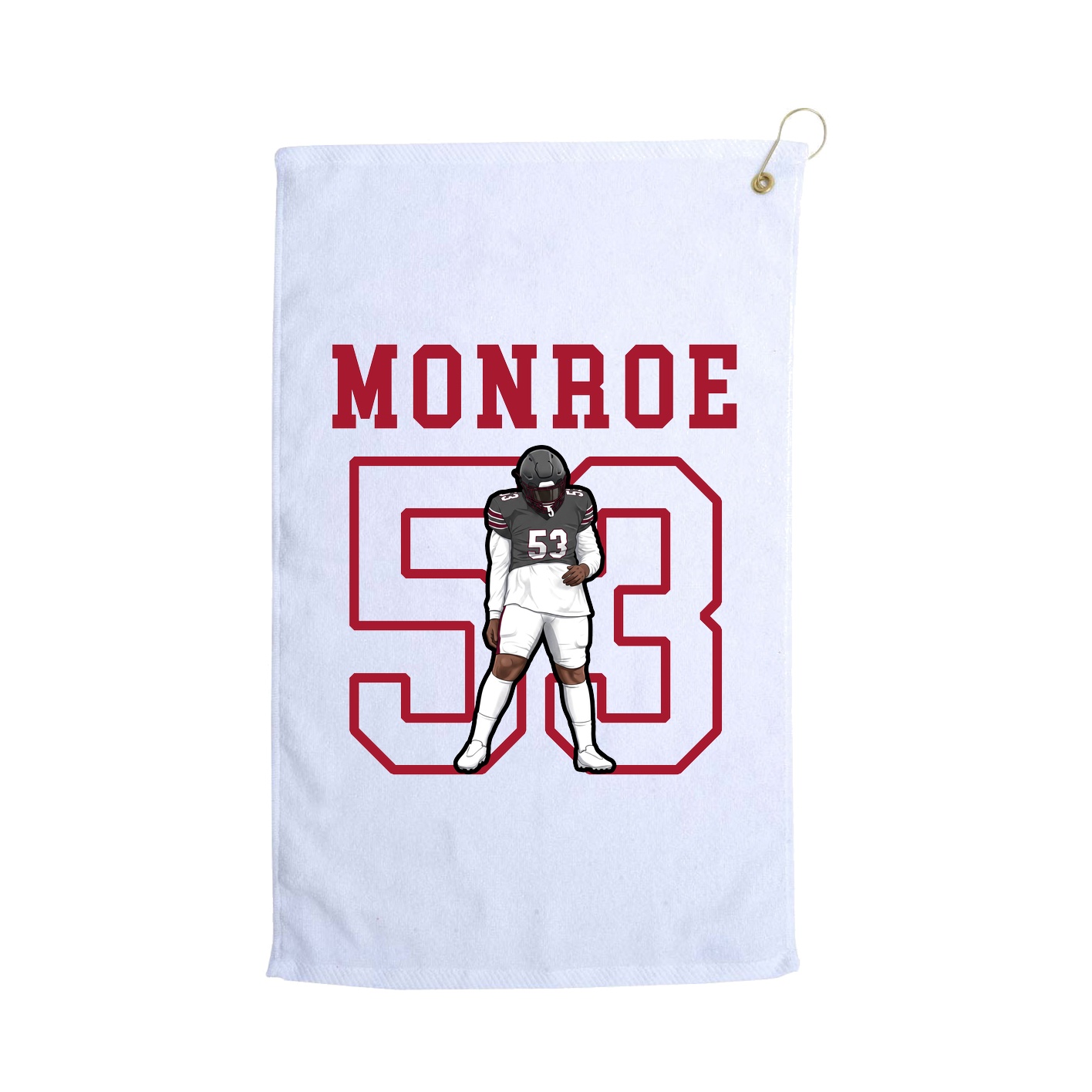 Golf Towel — Shirsey in White
