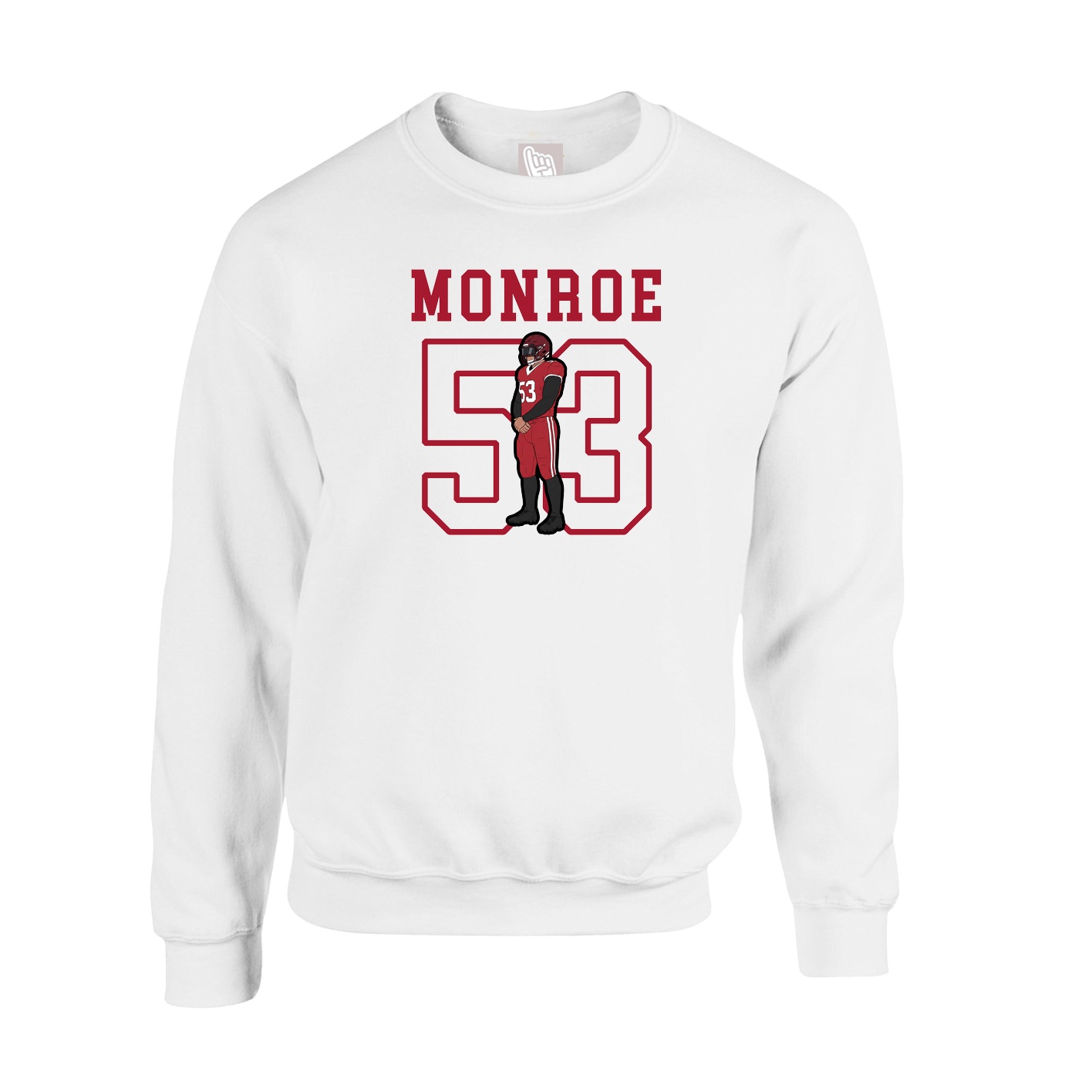 Fleece Crew — Shirsey in White