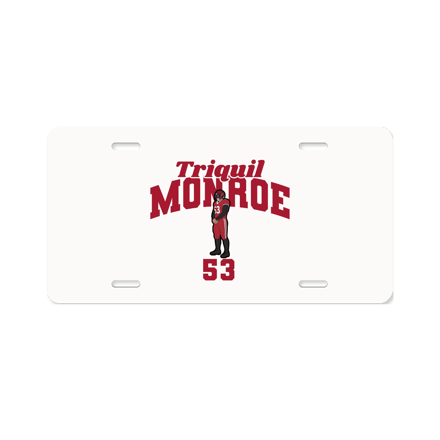 License Plate — Signature Arch in Classic