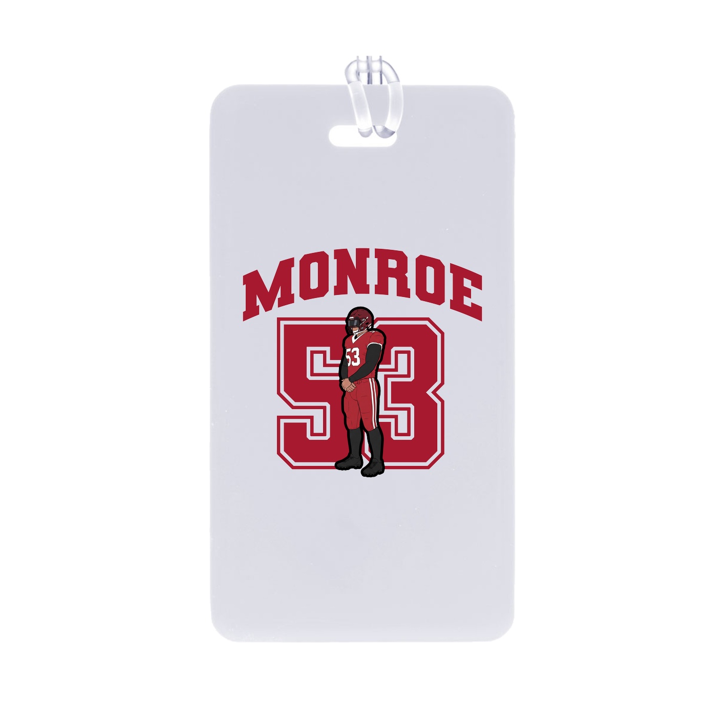 Bag Tag — Number in Classic