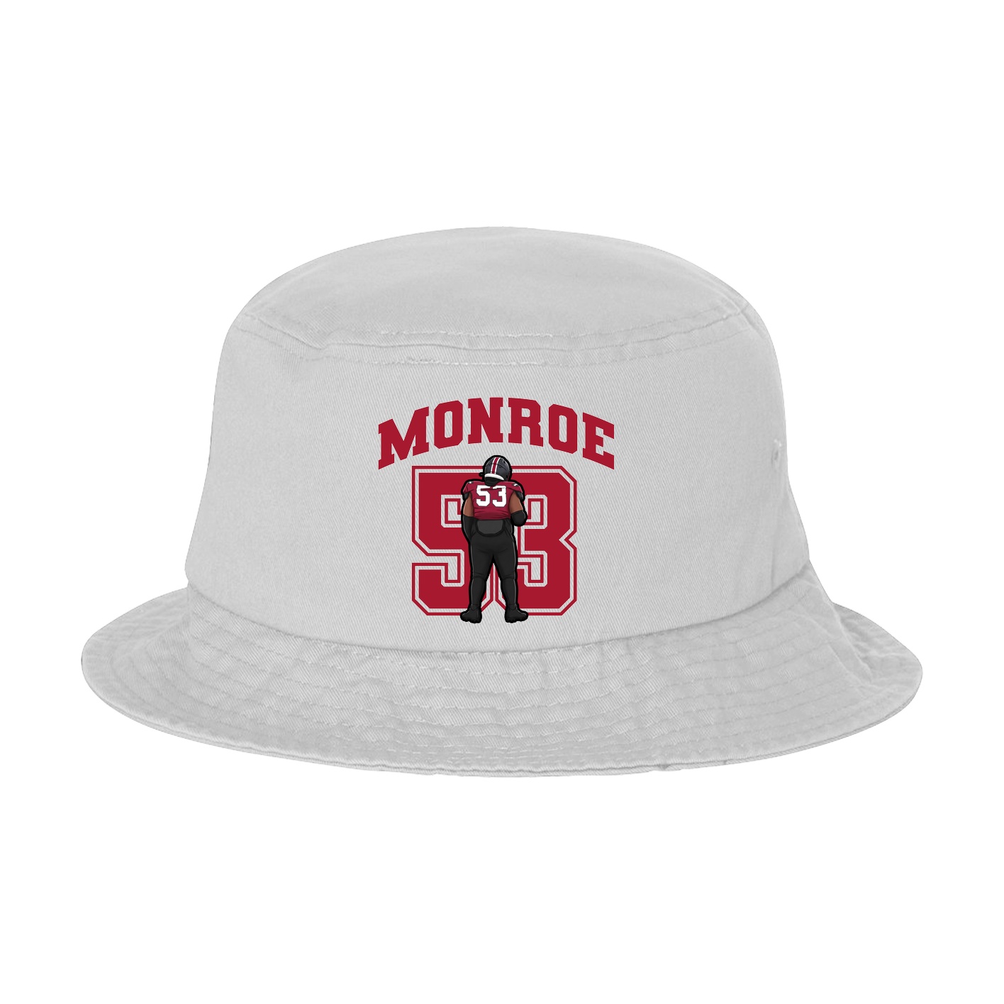 Bucket Cap — Number in White