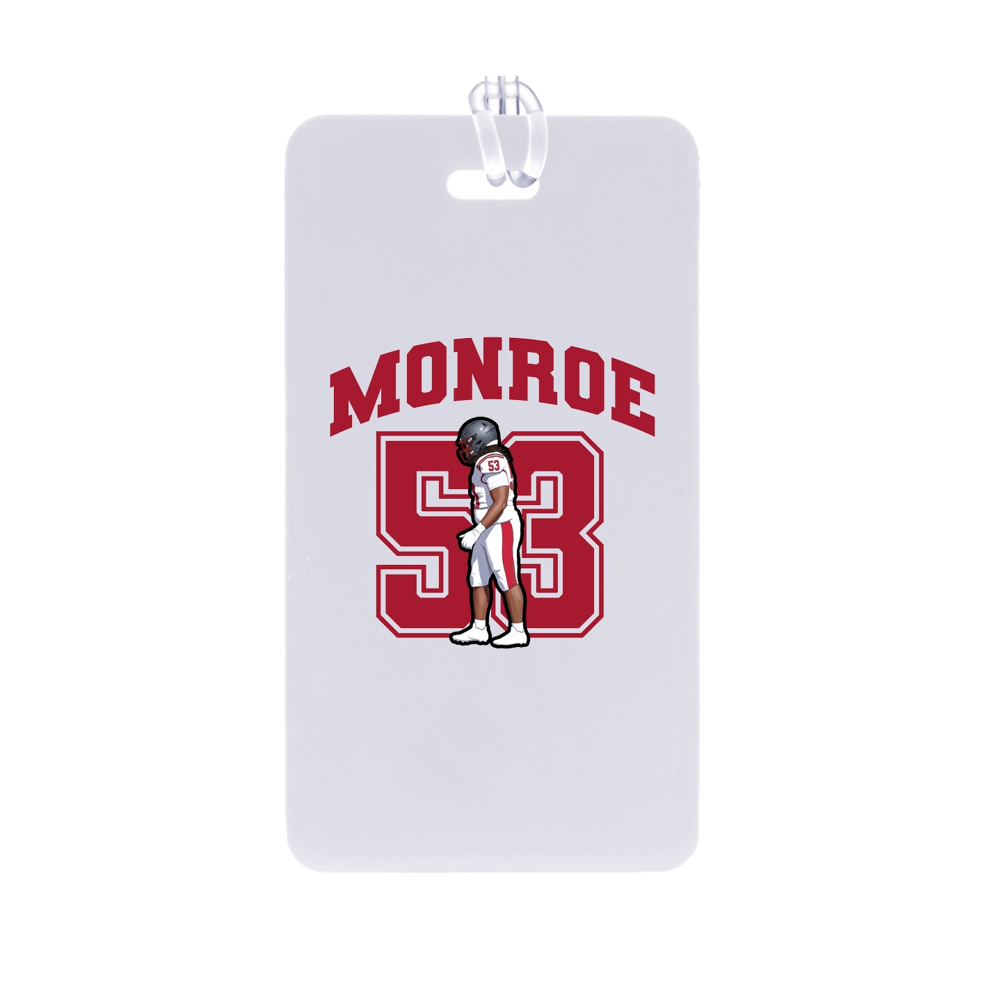 Bag Tag — Number in Classic