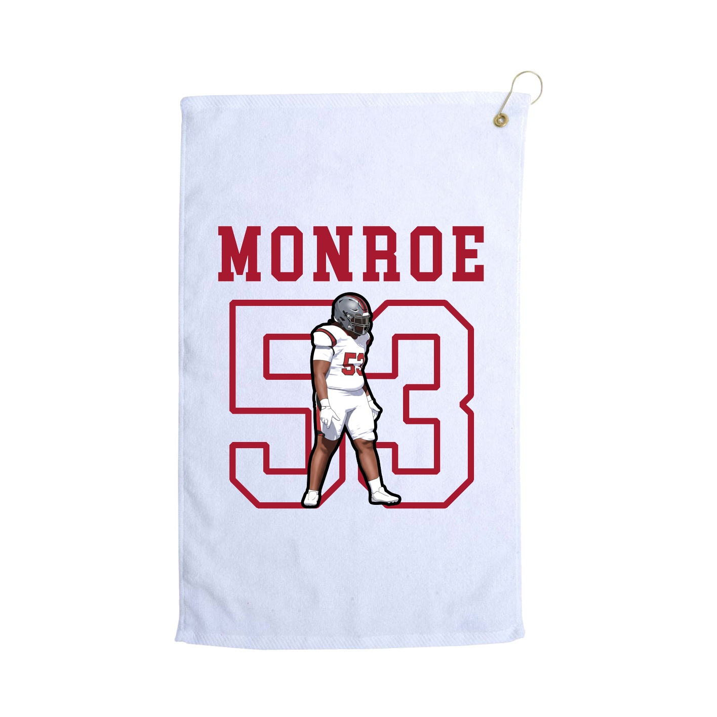 Golf Towel — Shirsey in White