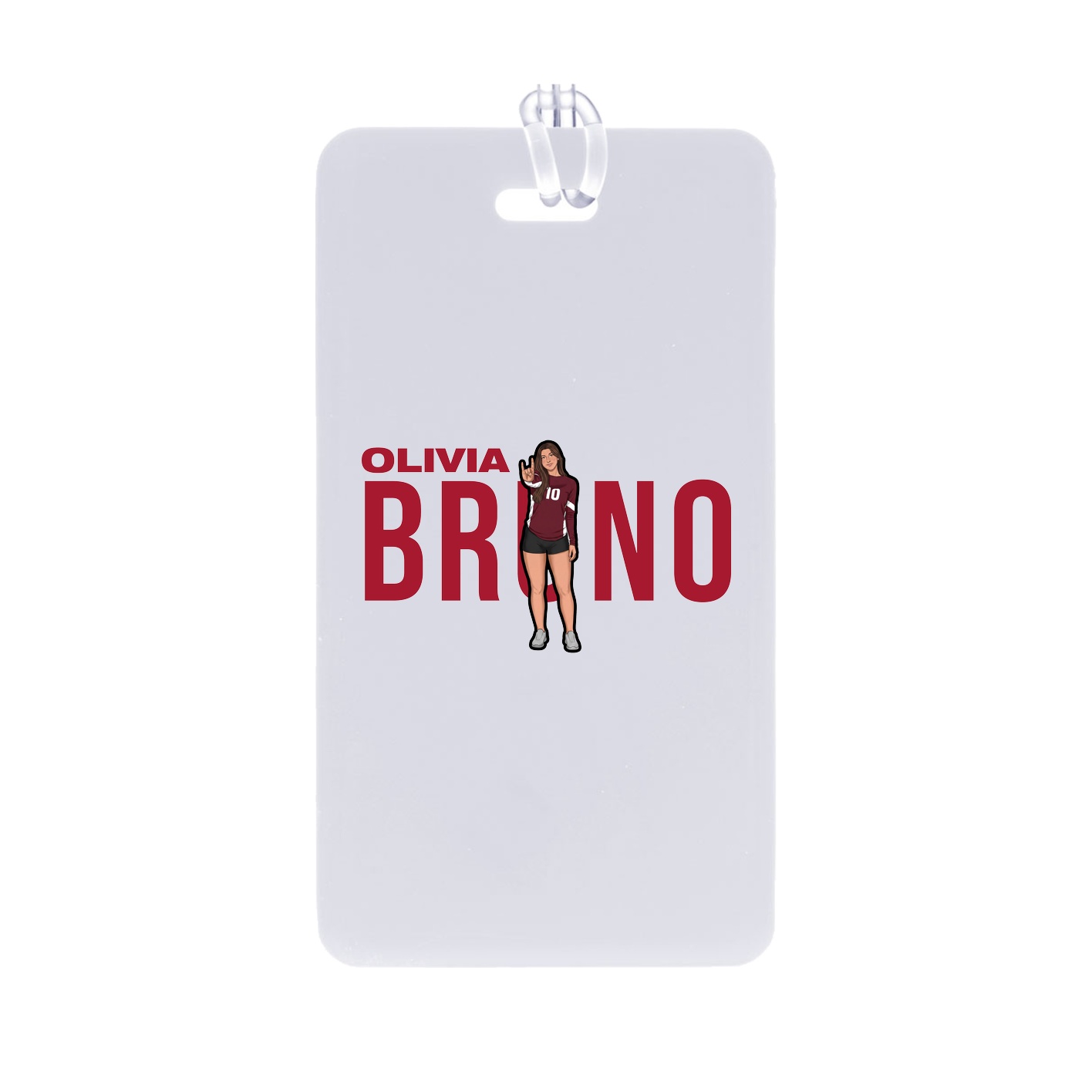 Bag Tag — Player Name in Classic