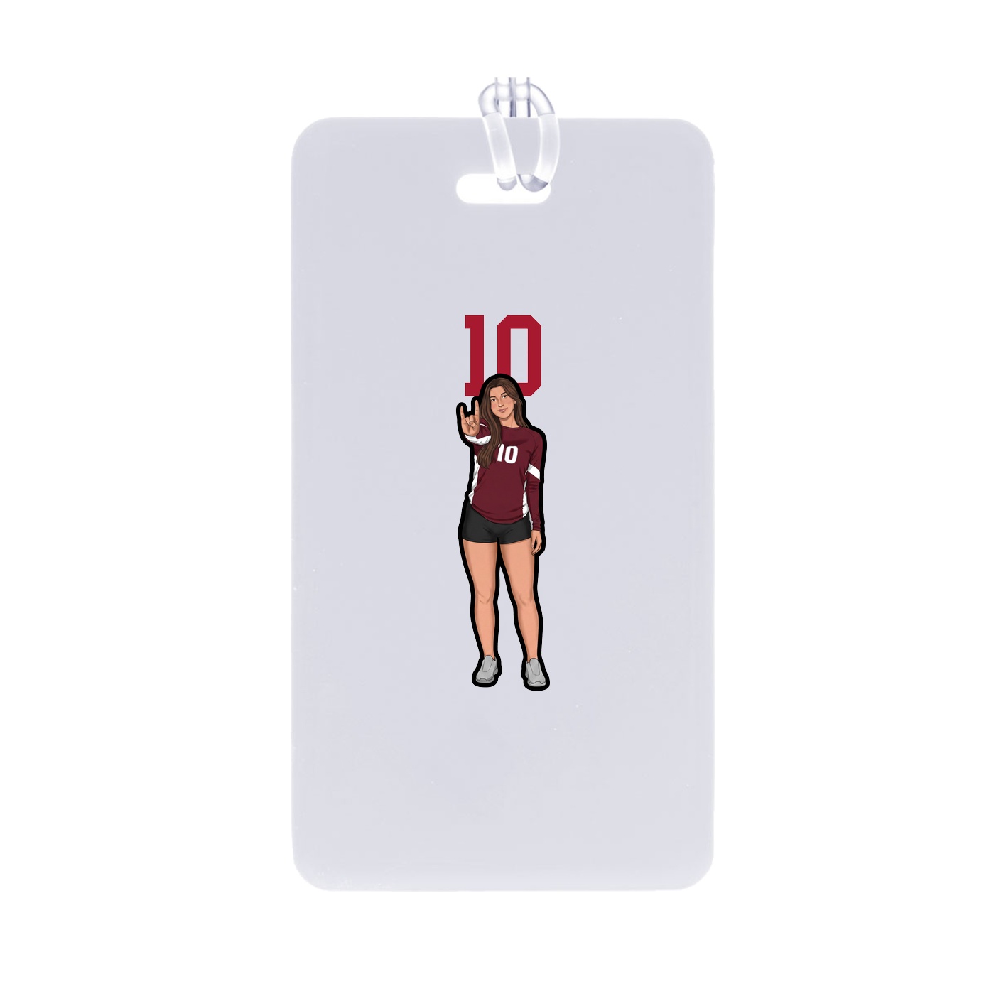 Bag Tag — Number Top in Classic