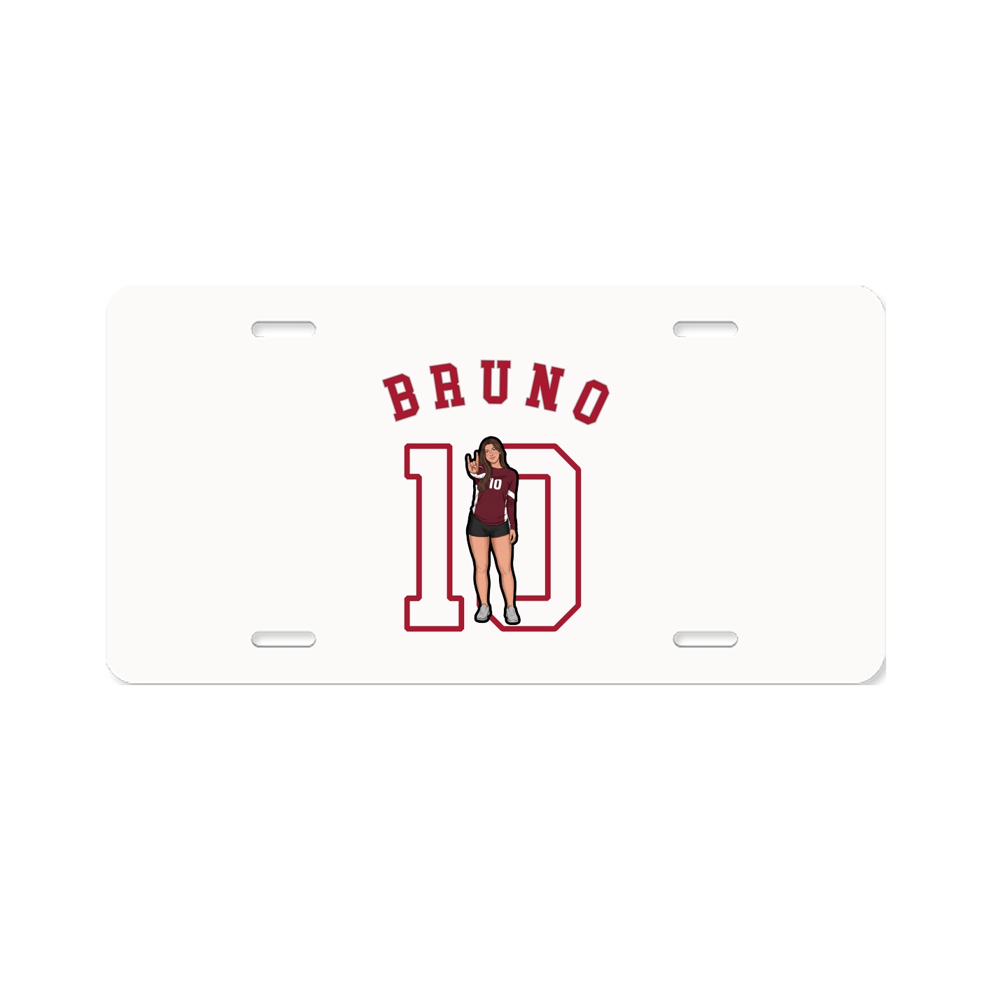 License Plate — Shirsey Arch in Classic