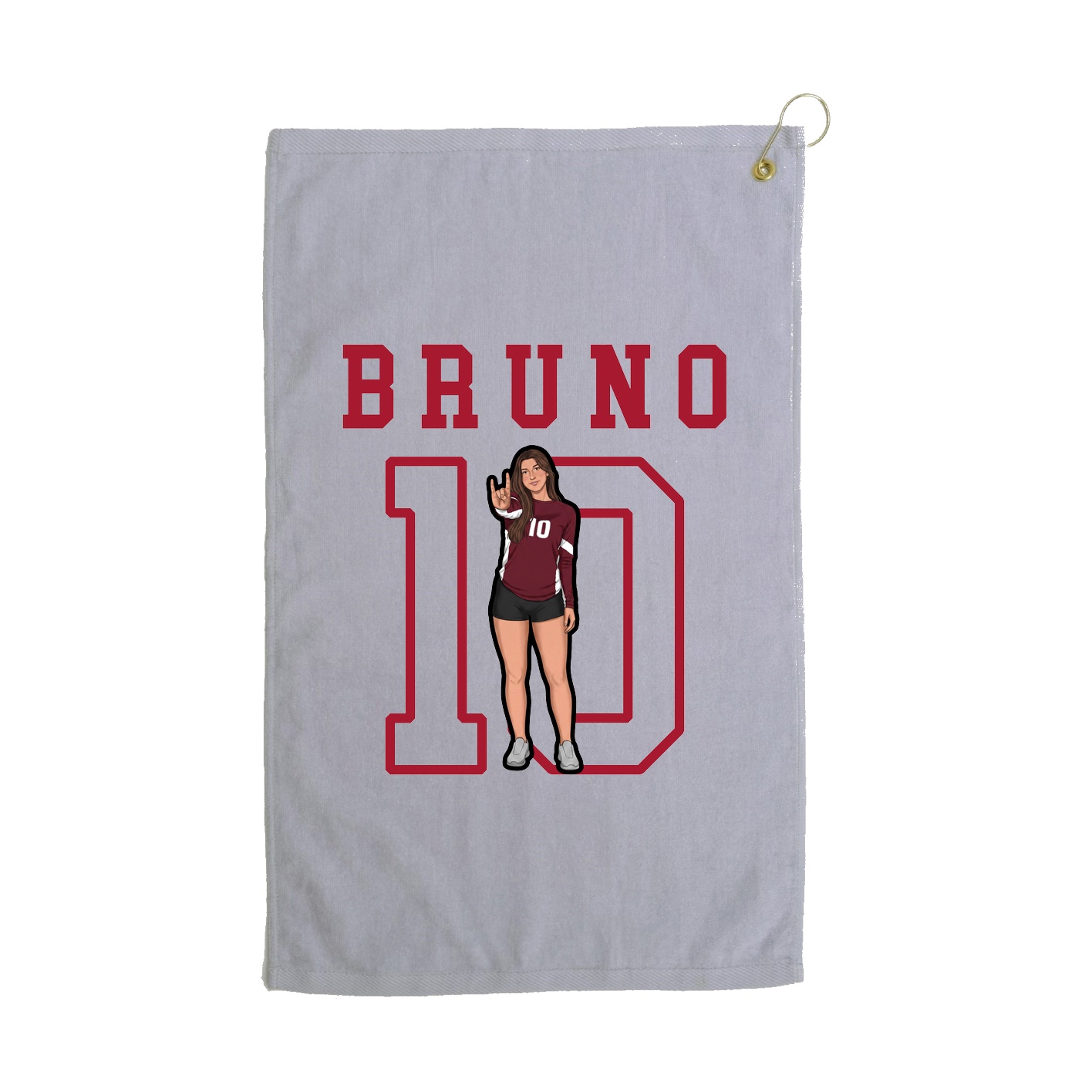 Golf Towel — Shirsey in Grey