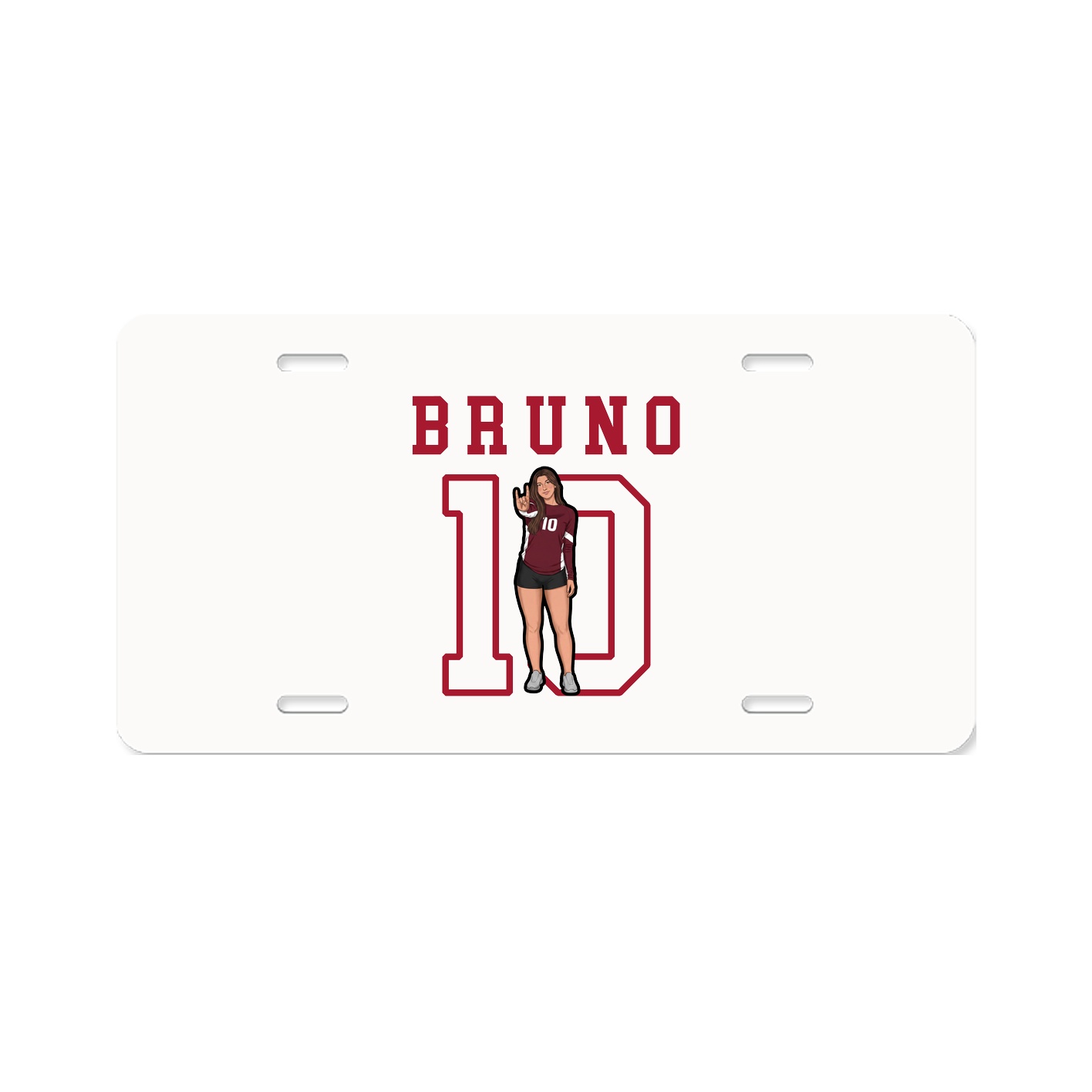 License Plate — Shirsey in Classic