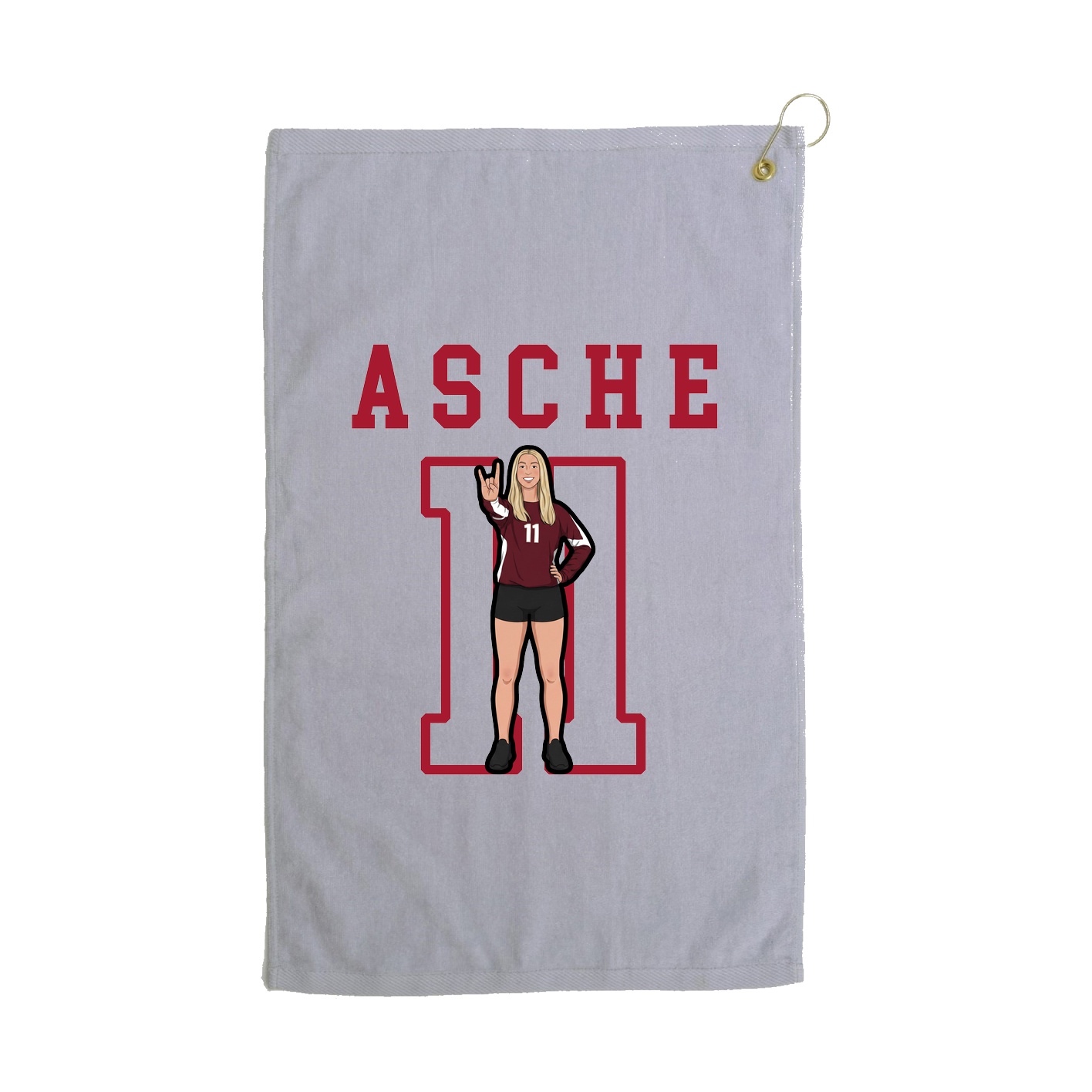 Golf Towel — Shirsey in Grey