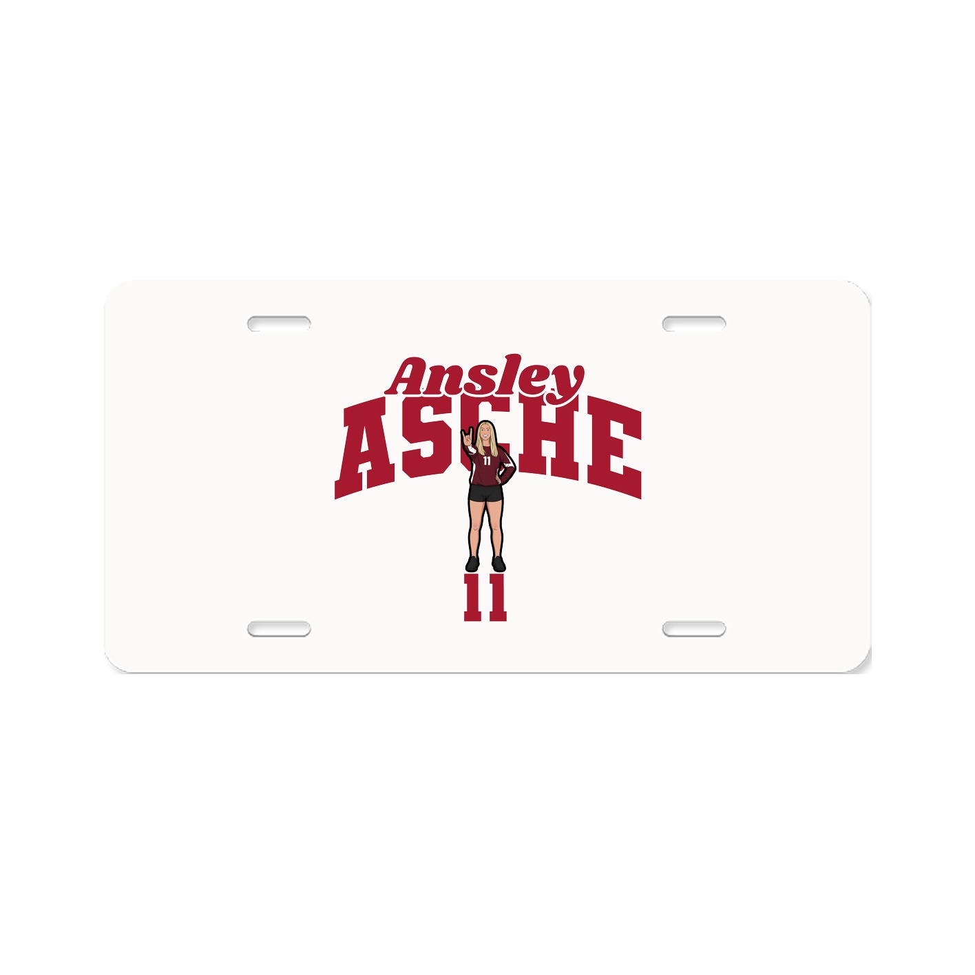License Plate — Signature Arch in Classic